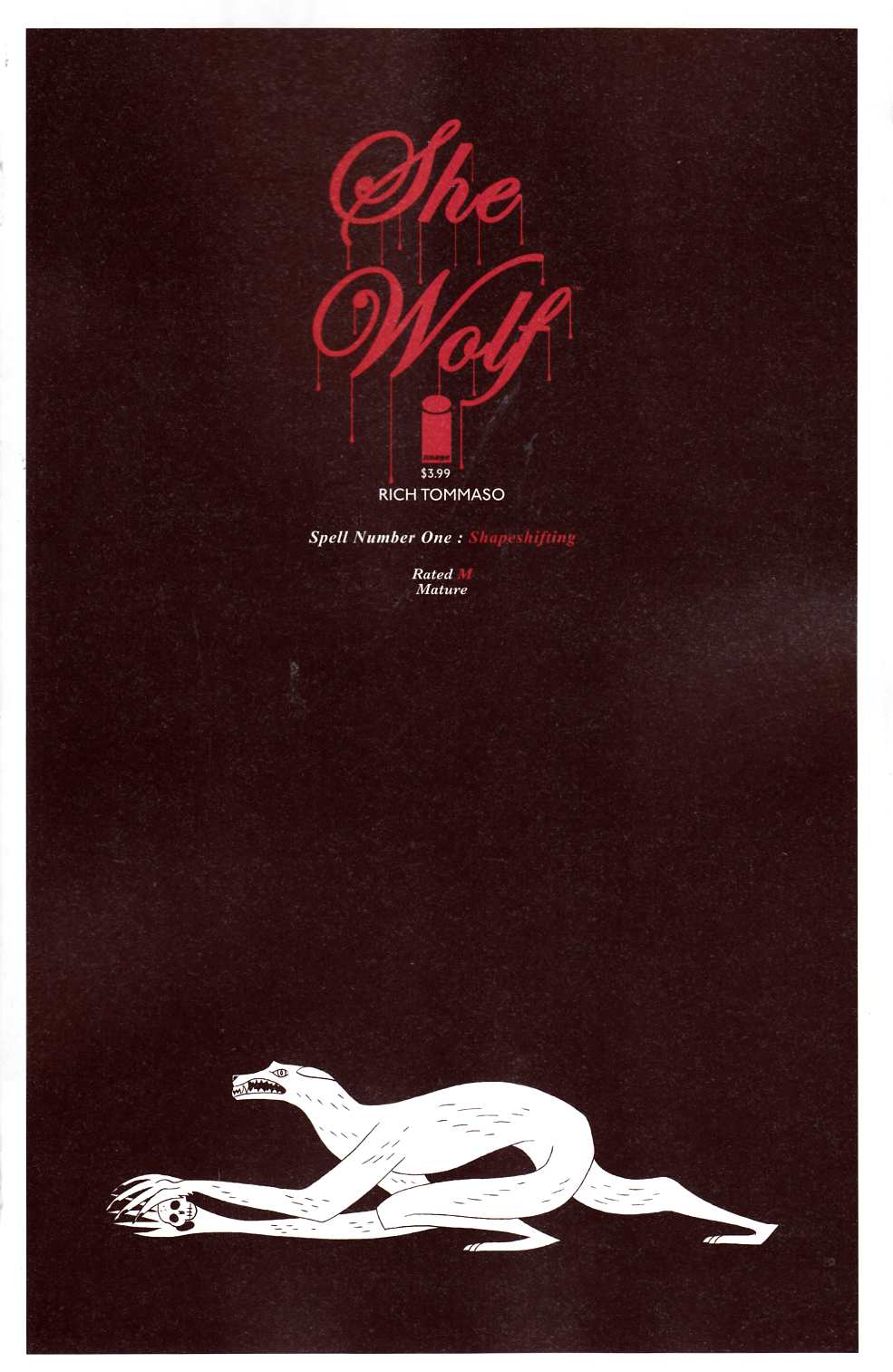 She Wolf #1 [Image Comic] LARGE