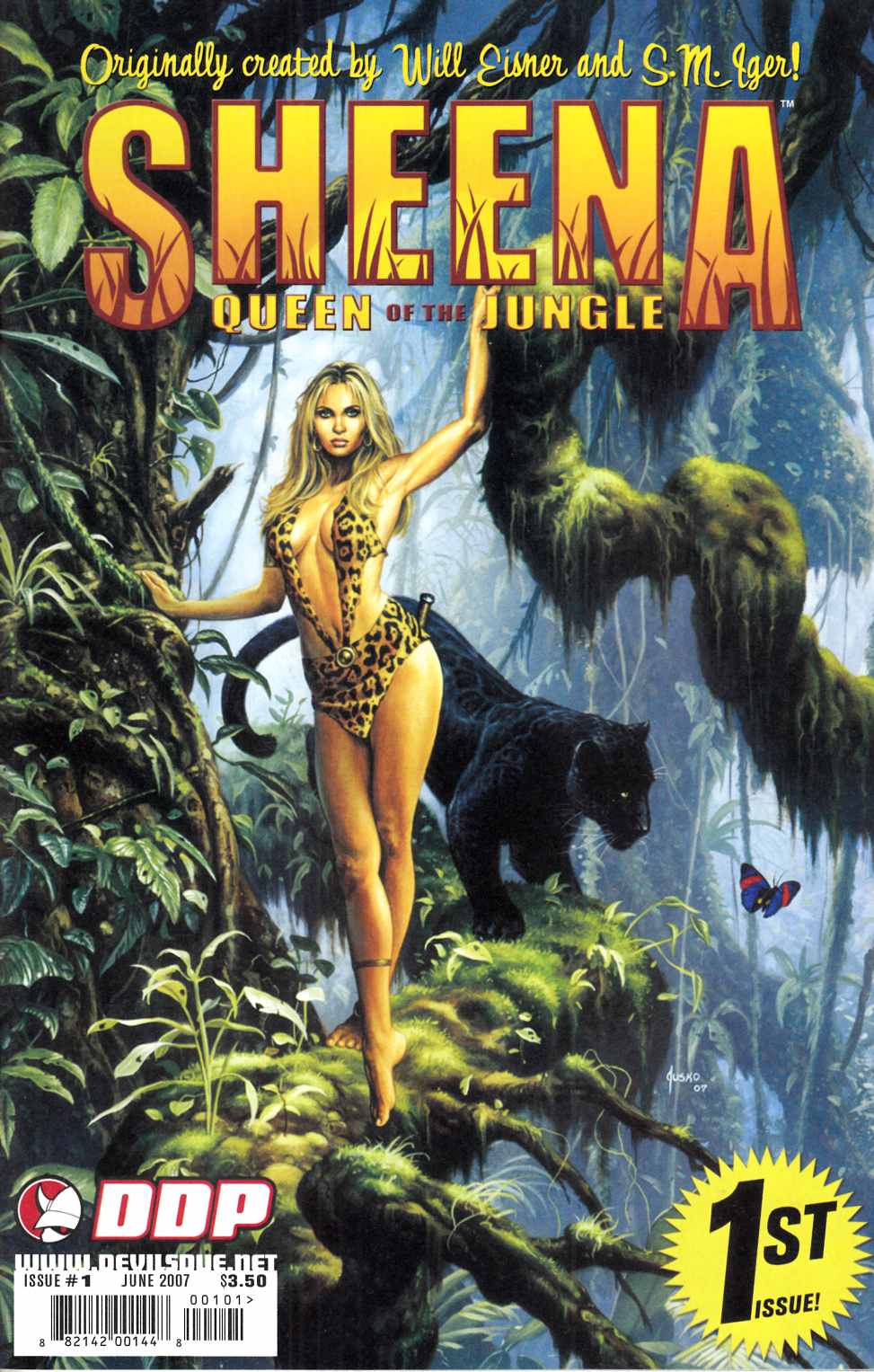Sheena #1 Cover A Very Fine (8.0) [Devils Due Comic] THUMBNAIL