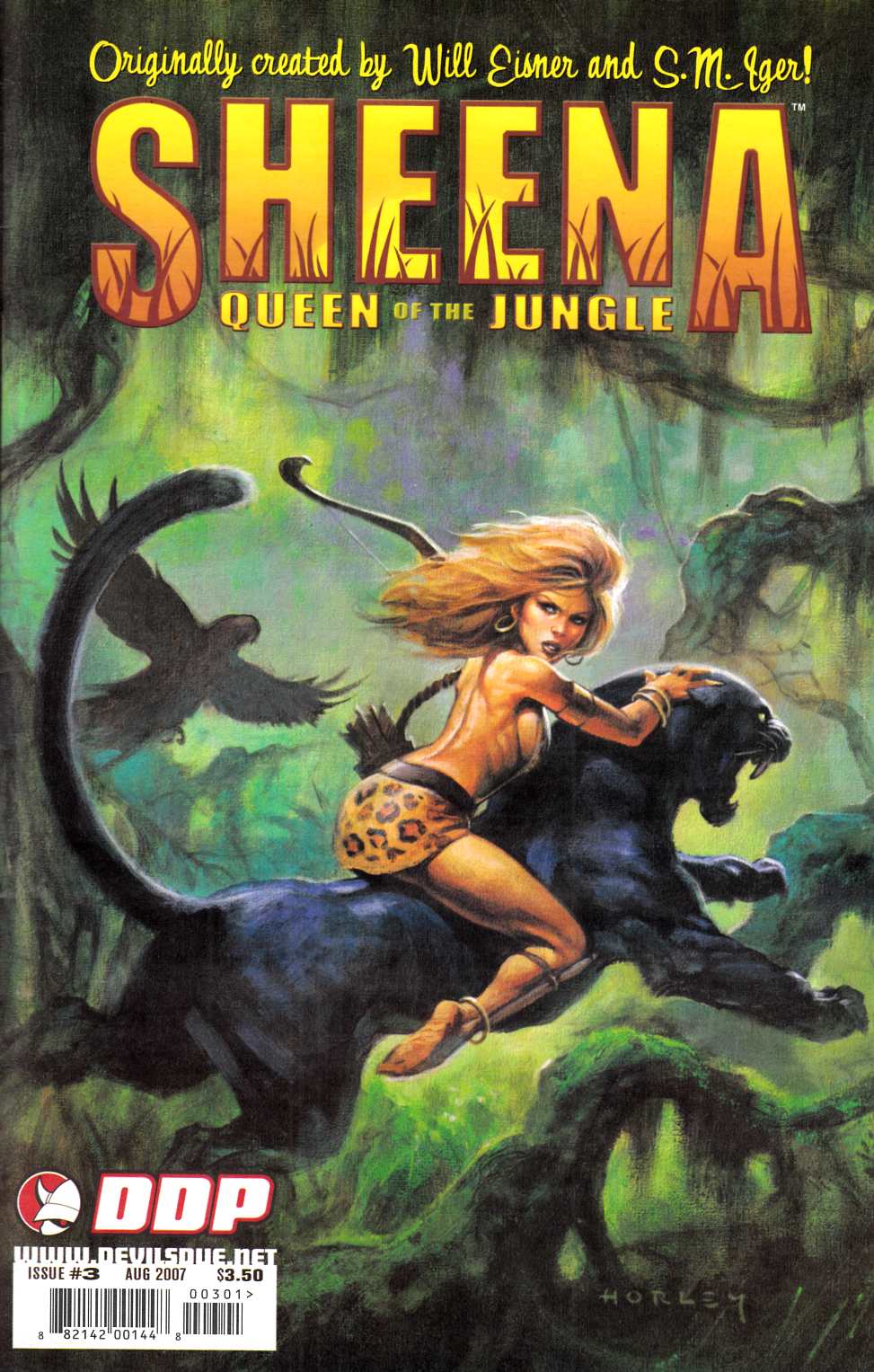Sheena #3 Near Mint Minus (9.2) [Devils Due Comic] THUMBNAIL