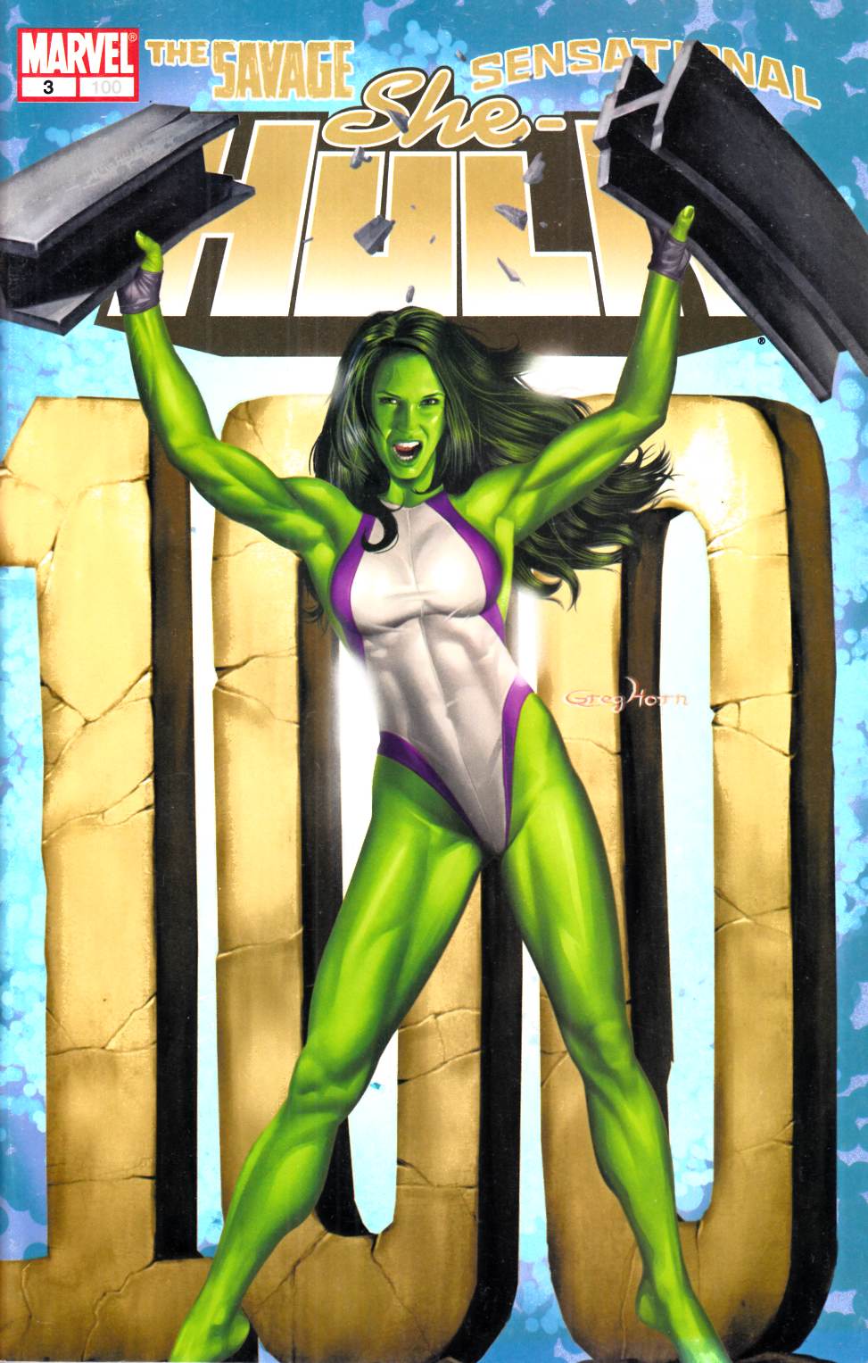 She-Hulk #3 Fine (6.0) [Marvel Comic] LARGE