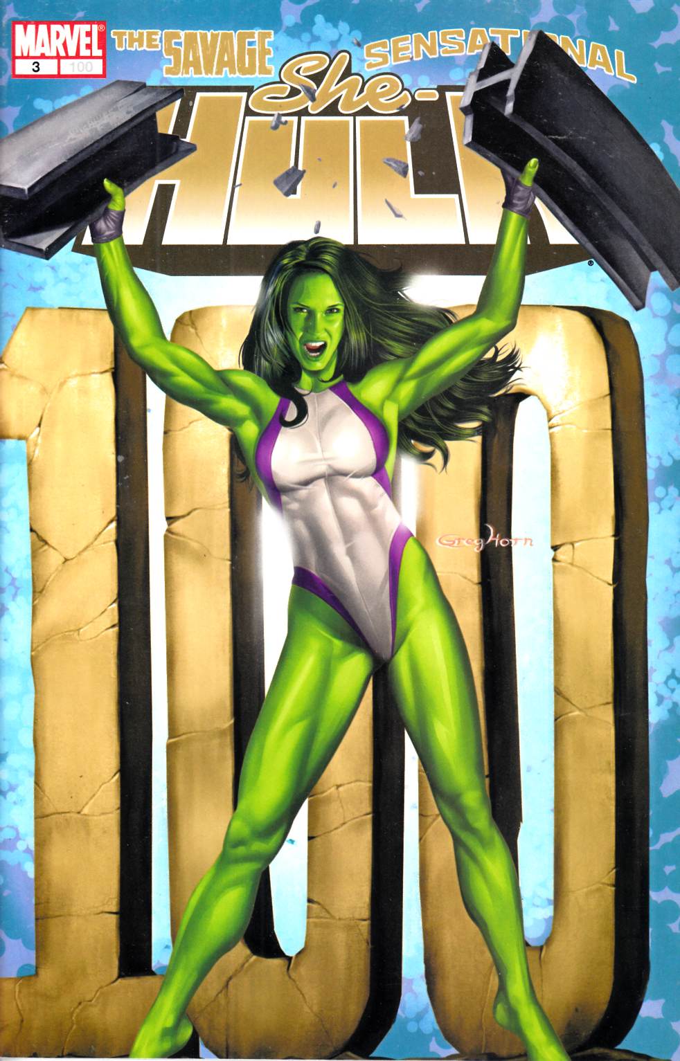 She-Hulk #3 Very Fine Plus (8.5) [Marvel Comic] THUMBNAIL