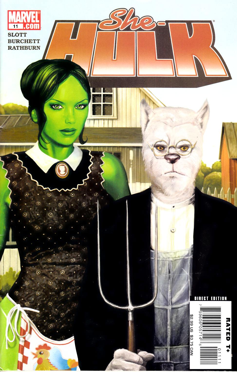 She-Hulk #11 Very Fine Minus (7.5) [Marvel Comic] LARGE
