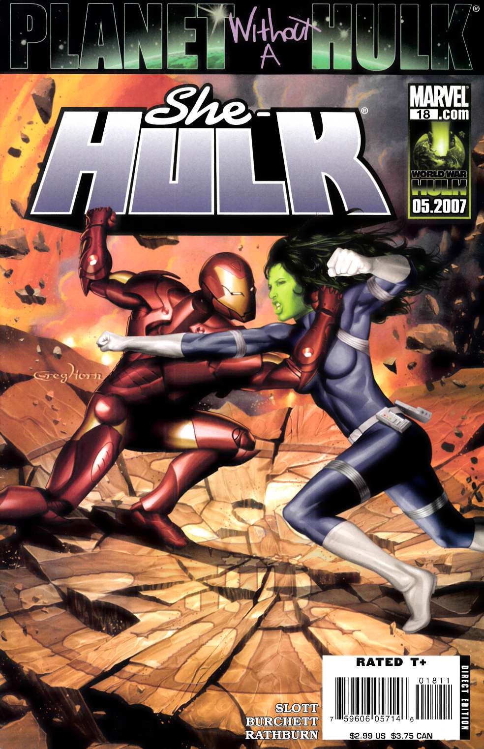 She-Hulk #18 Very Fine (8.0) [Marvel Comic] THUMBNAIL