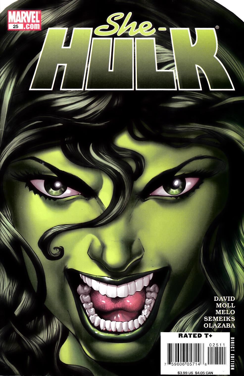 She-Hulk #25 Very Fine (8.0) [Marvel Comic] LARGE