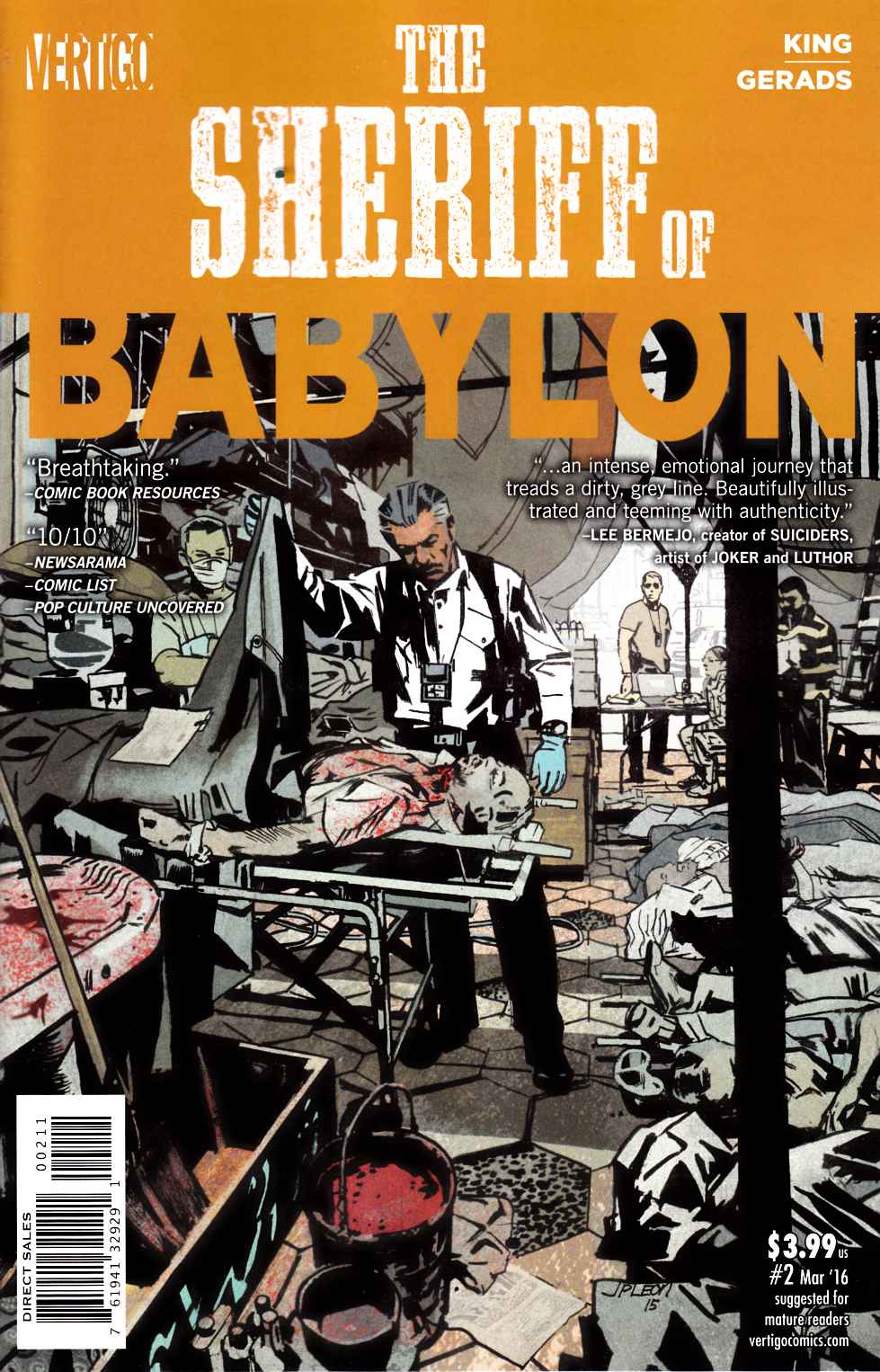 Sheriff of Babylon #2 Near Mint (9.4) [DC Comic] THUMBNAIL
