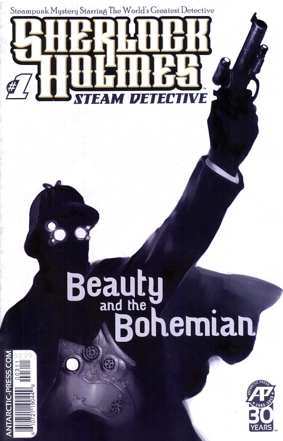 Steampunk Sherlock Case Files Beauty and Bohemian (One Shot) [Antarctic Comic] THUMBNAIL