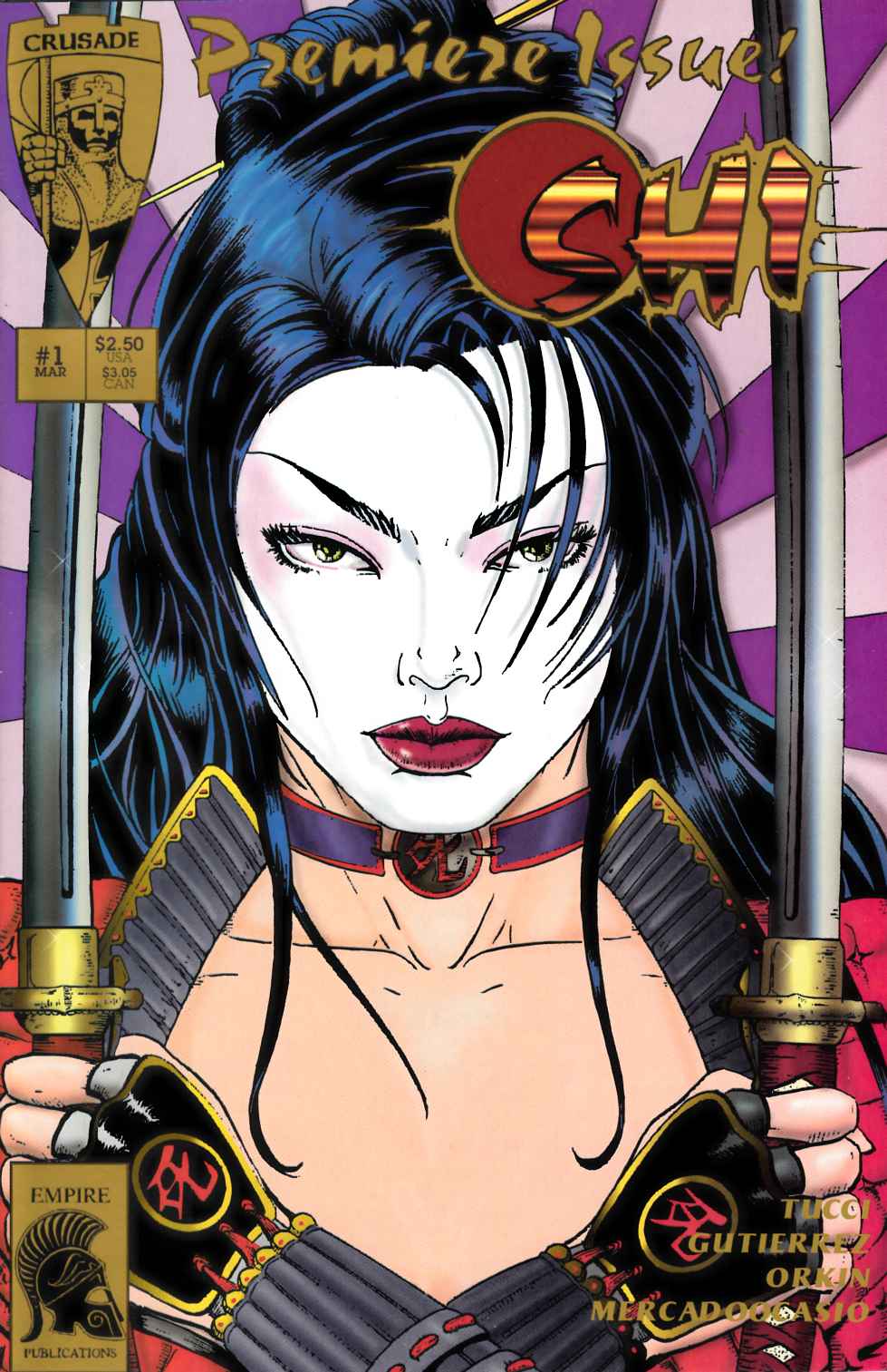Shi the Way of the Warrior #1 Very Fine (8.0) [Crusade Comic] LARGE