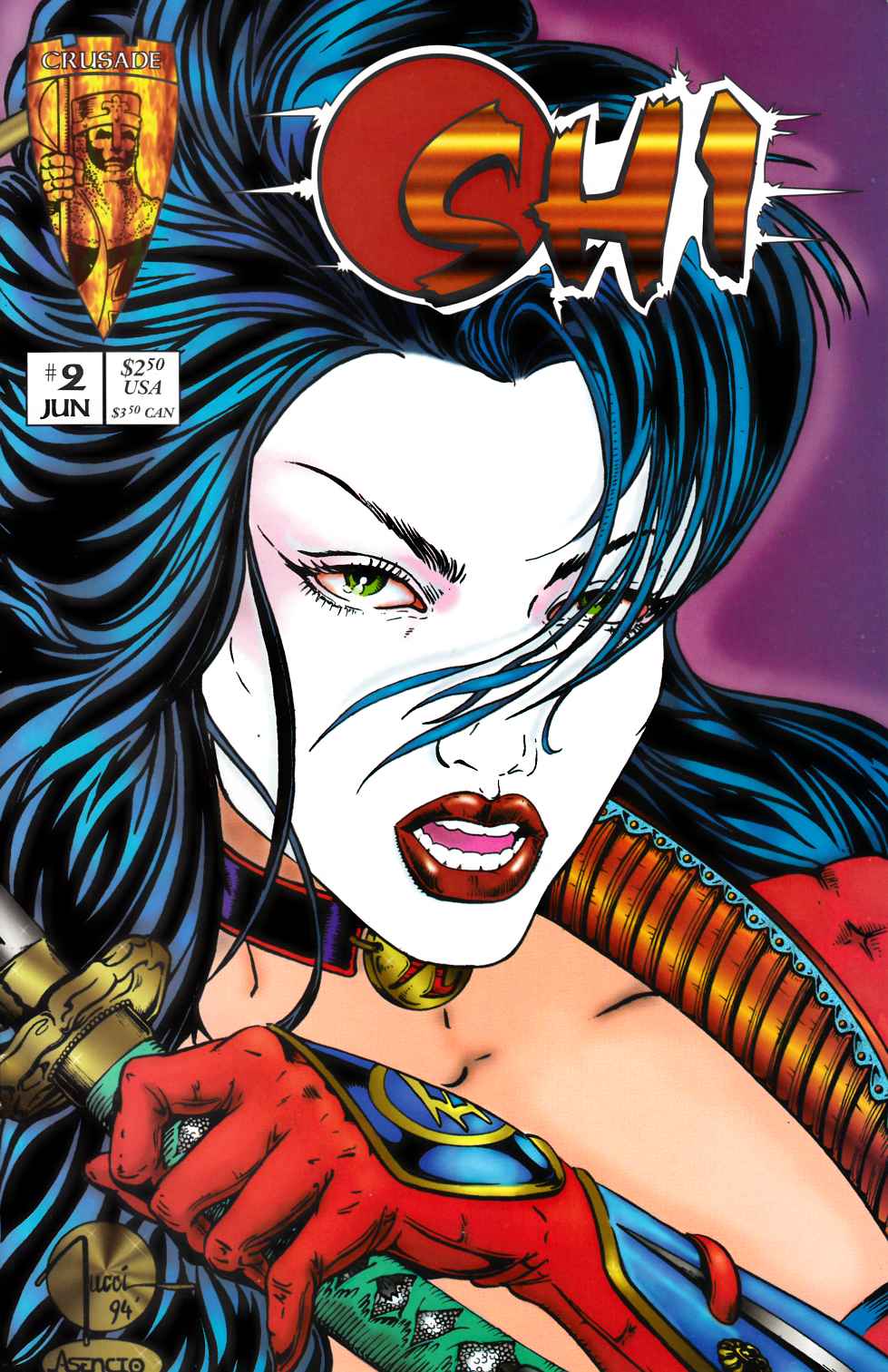 Shi #2 Very Fine (8.0) [Crusade Comic] LARGE