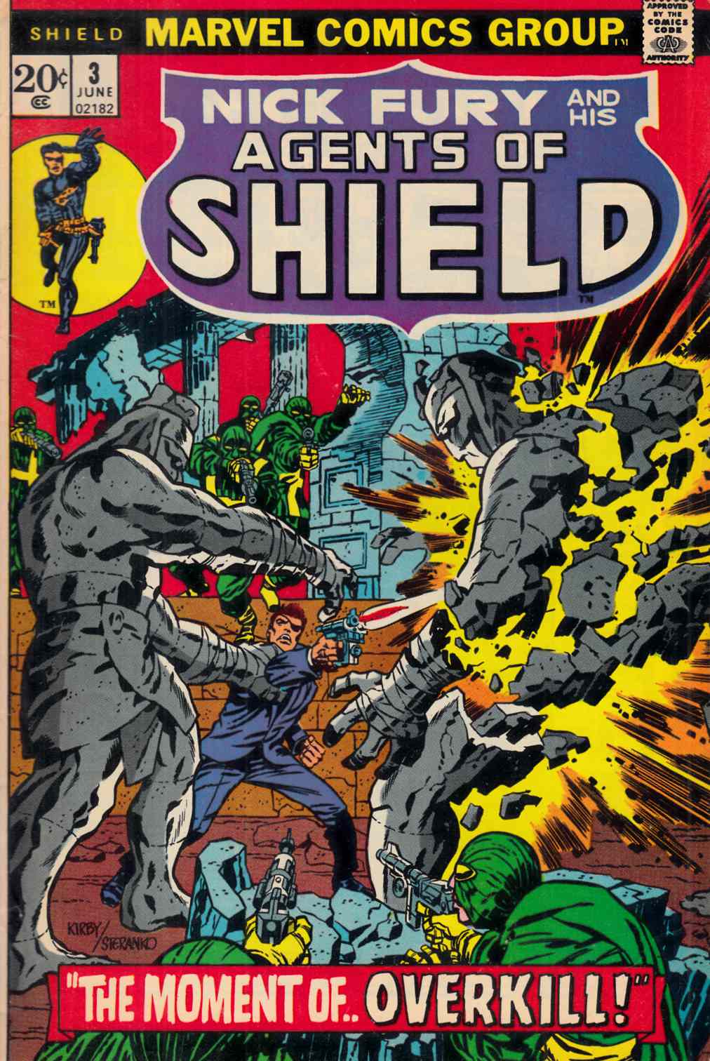 Shield #3 Fine (6.0) [Marvel Comic] THUMBNAIL