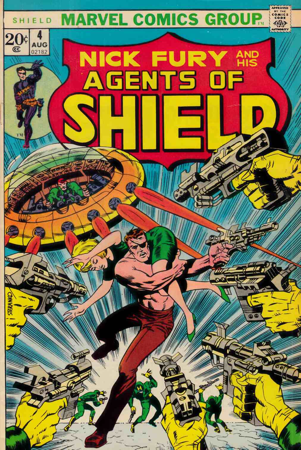 Shield #4 Very Good Minus (3.5) [Marvel Comic] THUMBNAIL