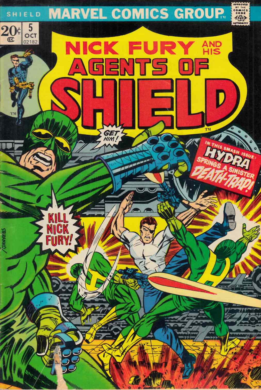 Shield #5 Good (2.0) [Marvel Comic] THUMBNAIL