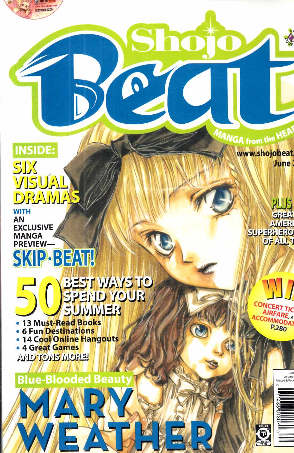 Shojo Beat Volume 2 #6 Near Mint (9.4) [Viz Comic] LARGE