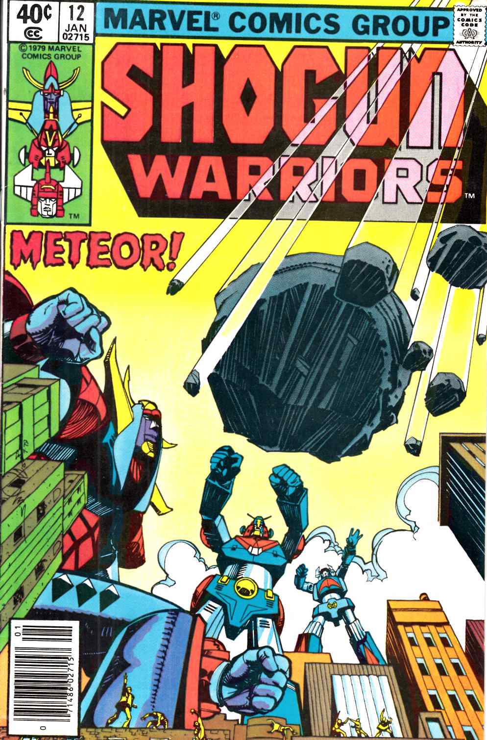 Shogun Warriors #12 Newsstand Edition Fine (6.0) [Marvel Comic] THUMBNAIL