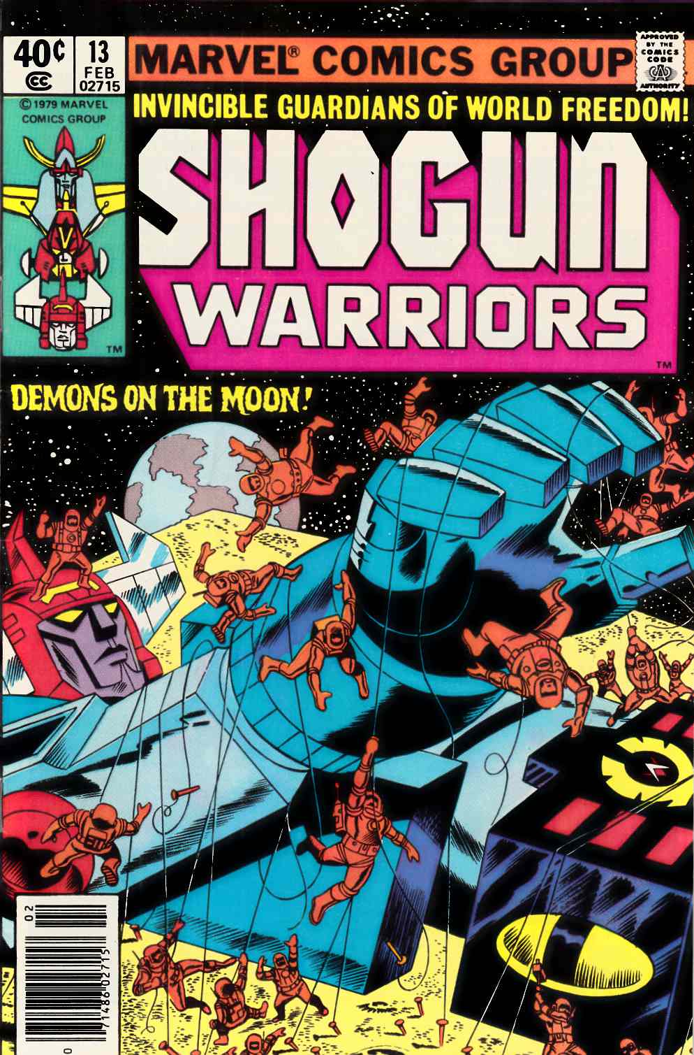 Shogun Warriors #13 Newsstand Edition Fine (6.0) [Marvel Comic] THUMBNAIL