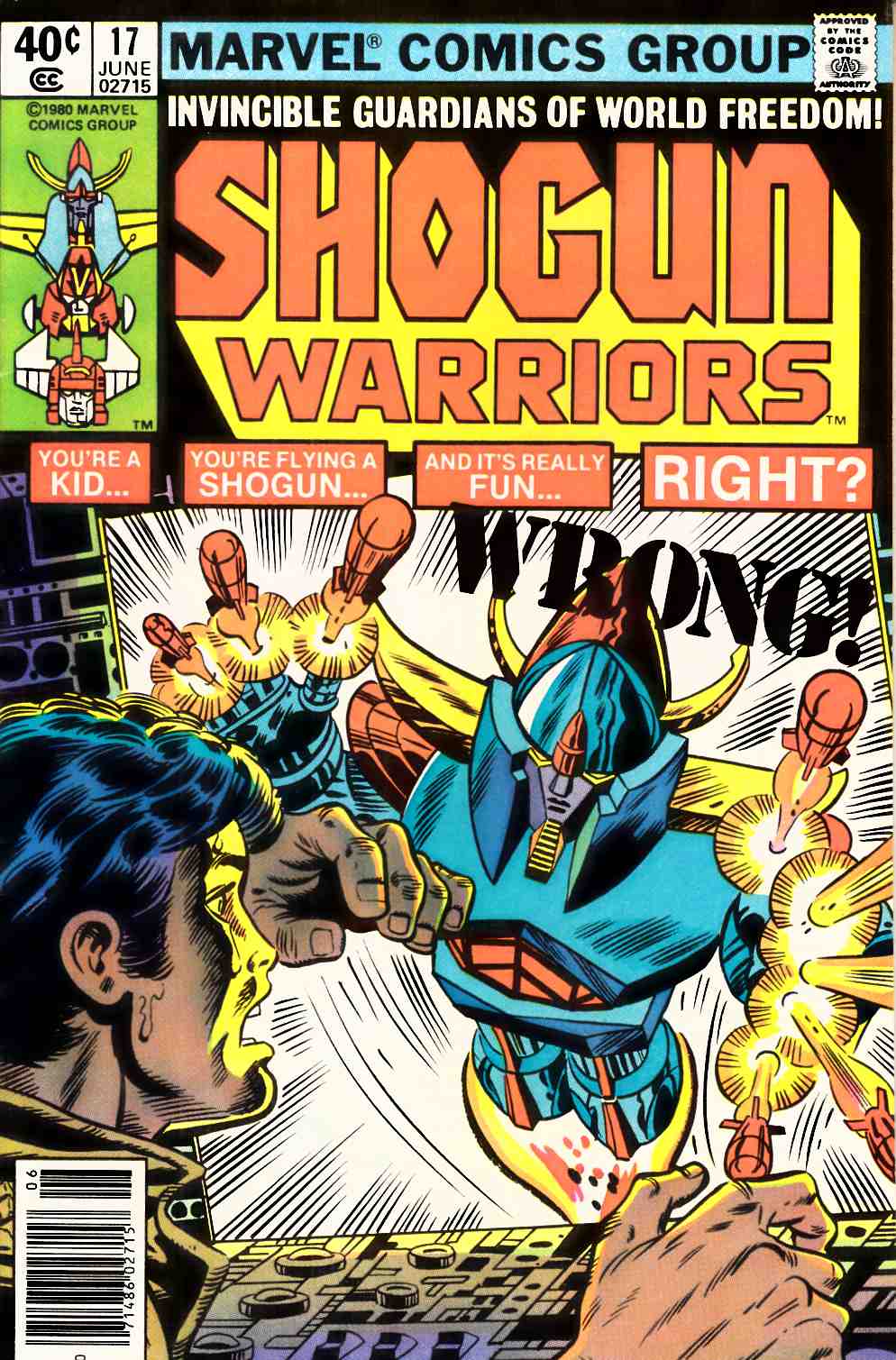 Shogun Warriors #17 Newsstand Edition Very Fine (8.0) [Marvel Comic] THUMBNAIL