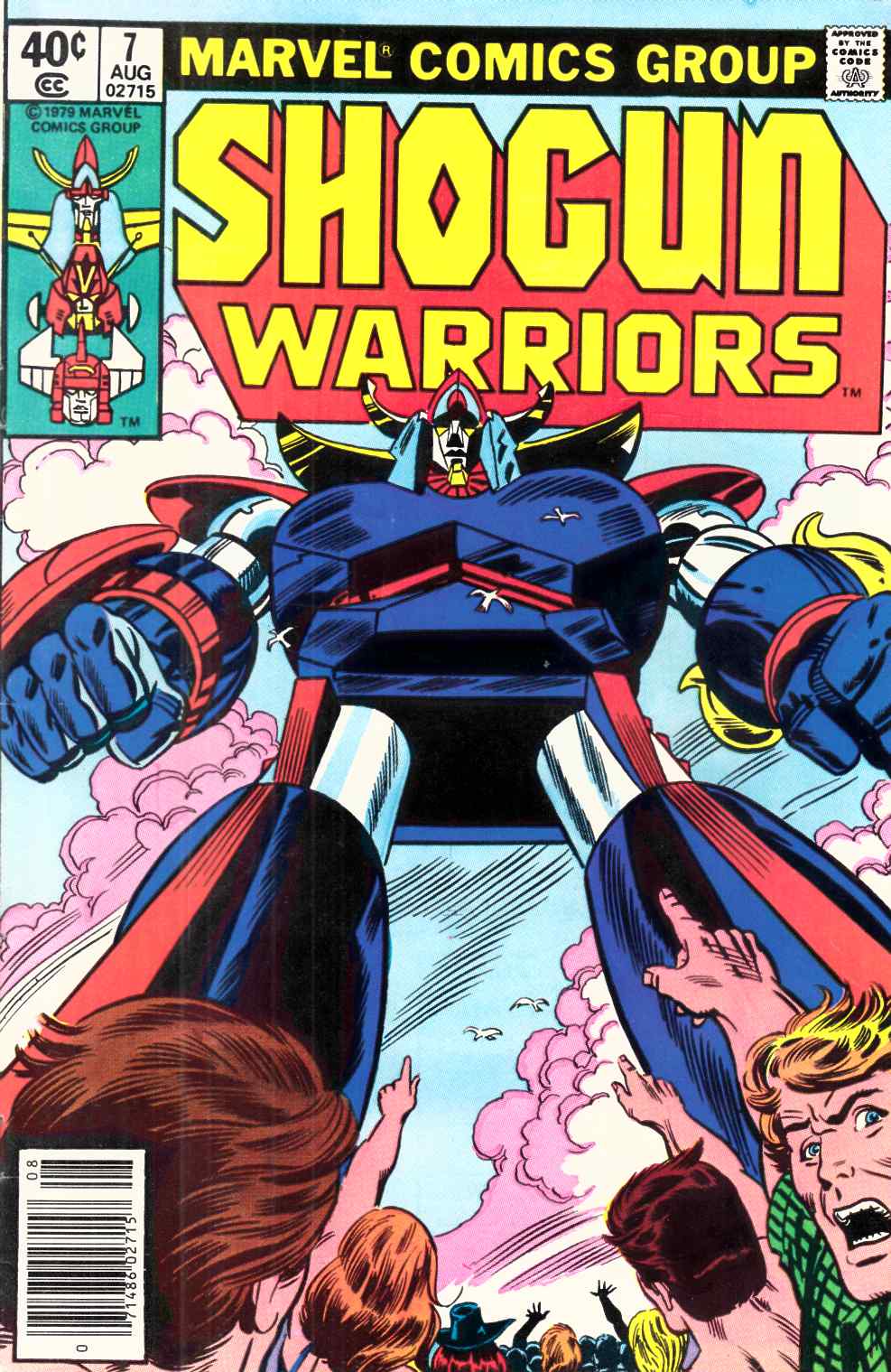 Shogun Warriors #7 Newsstand Edition Fine (6.0) [Marvel Comic] LARGE