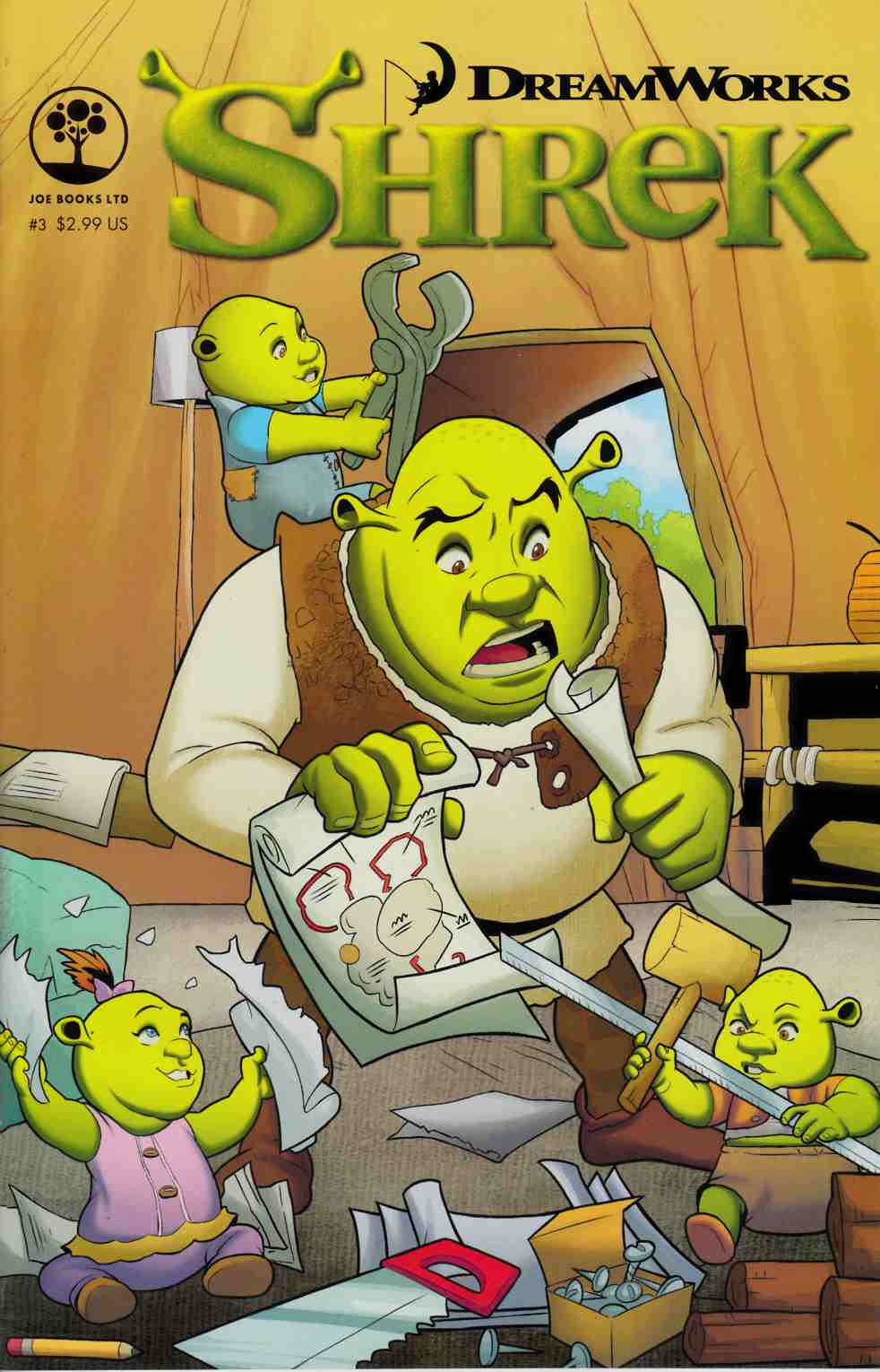 Dreamworks Shrek #3 [Joe Books Comic] THUMBNAIL