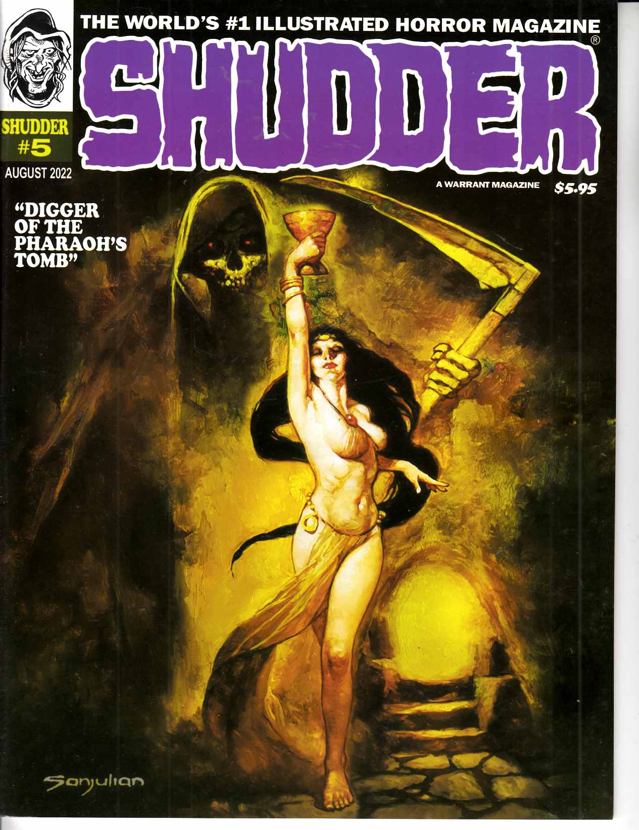 Shudder Magazine #5 Near Mint (9.4) [Warrant Magazine] THUMBNAIL