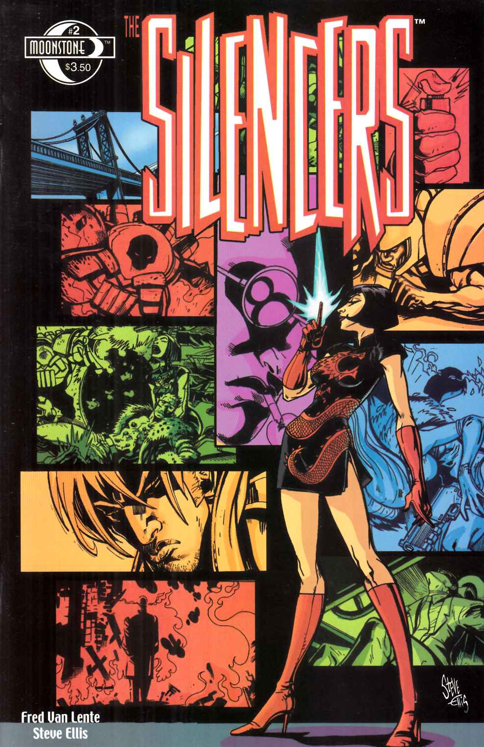 Silencers #2 Very Fine (8.0) [Moonstone Comic] THUMBNAIL