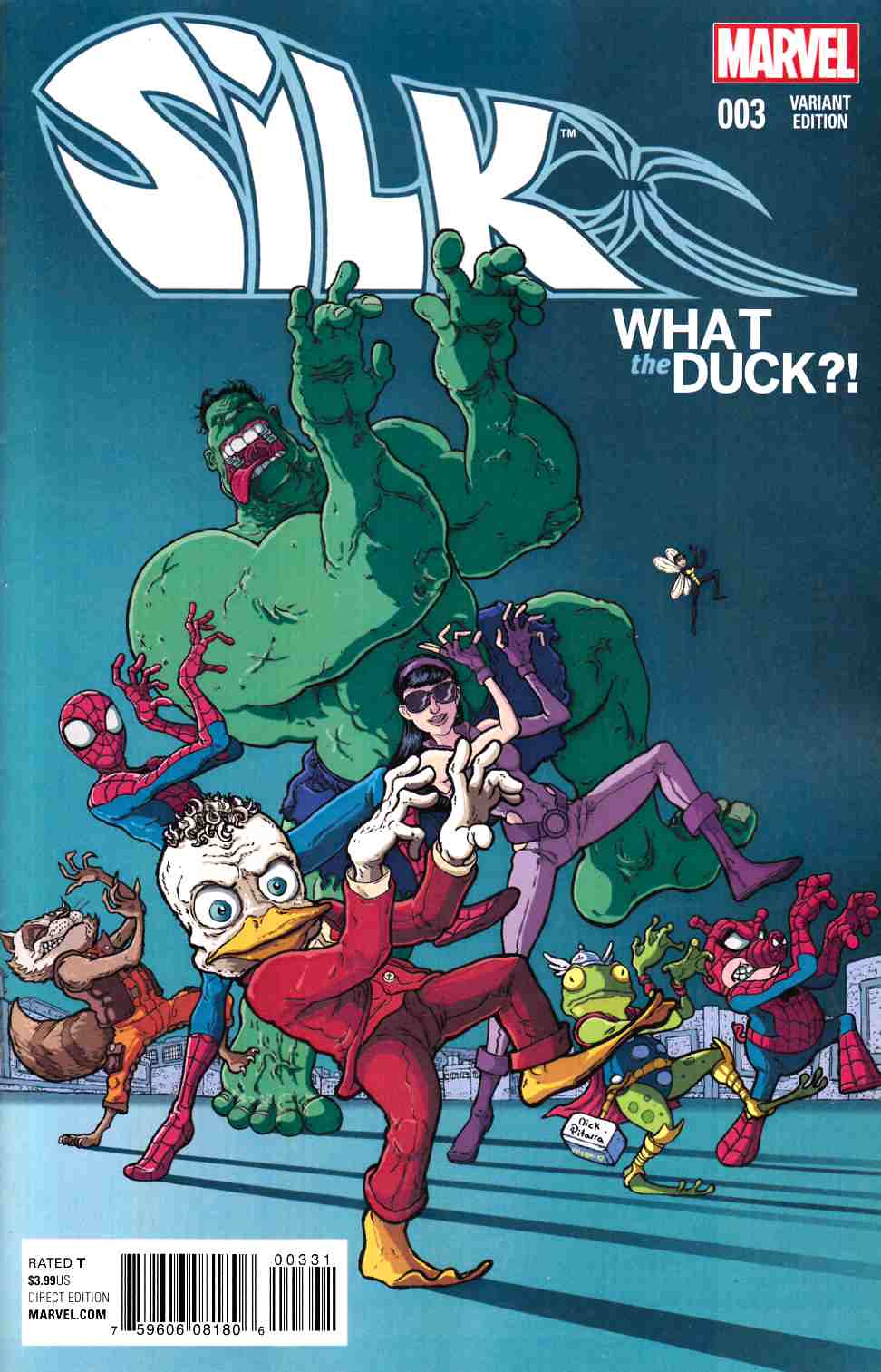 Silk #3 Pitarra WTD Variant Cover [Marvel Comic] THUMBNAIL