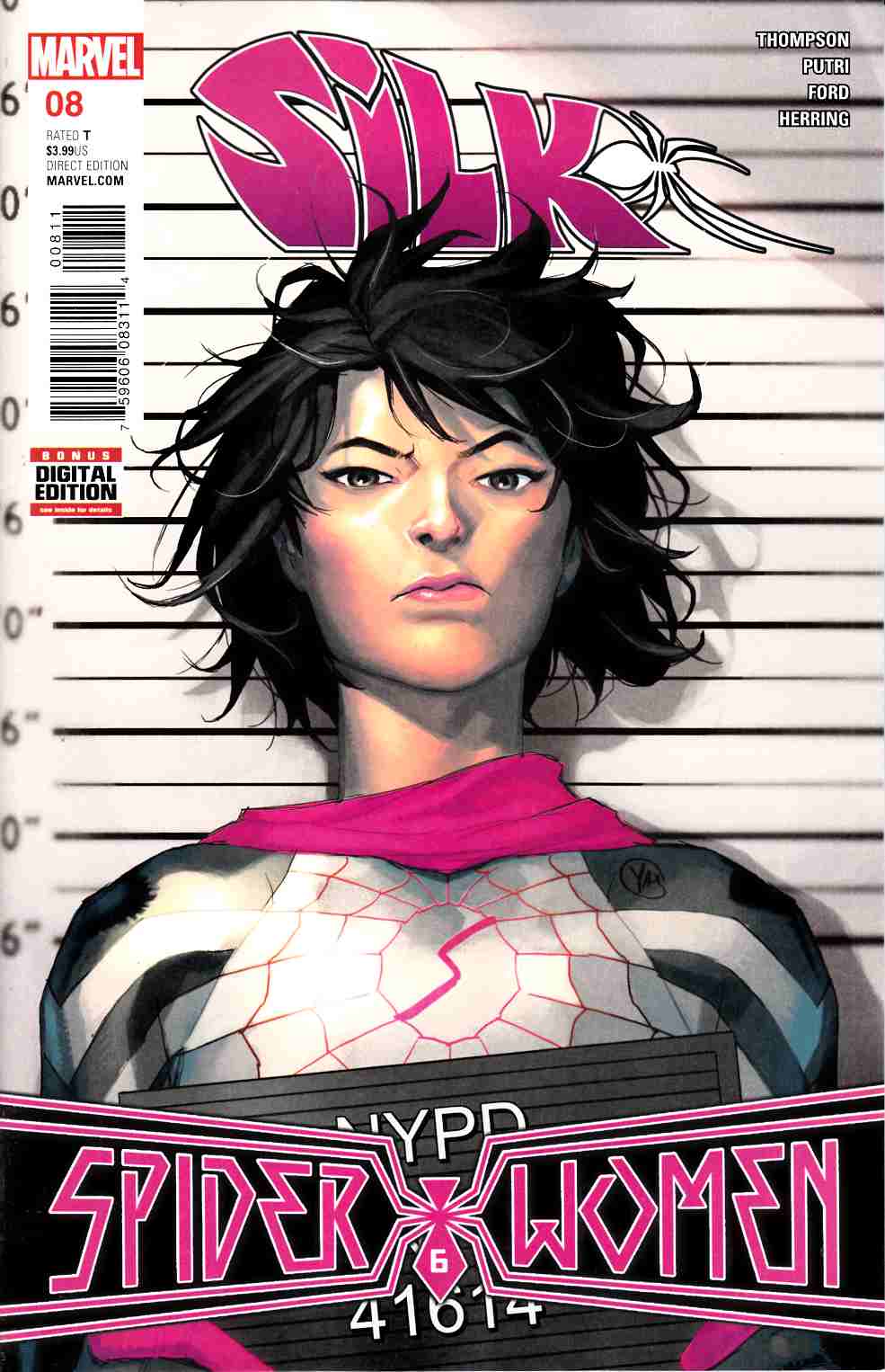 Silk #8 Near Mint (9.4) [Marvel Comic] THUMBNAIL