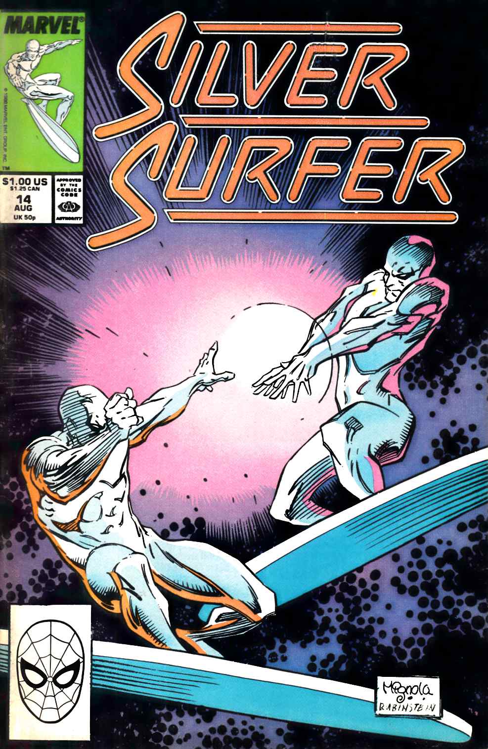 Silver Surfer #14 Very Fine (8.0) [Marvel Comic] LARGE