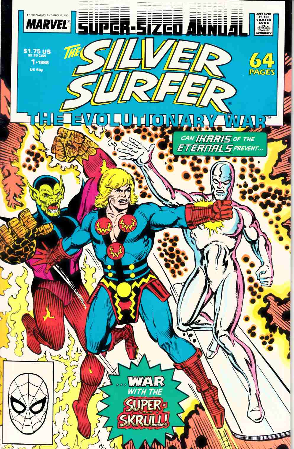 Silver Surfer Annual #1 Very Fine (8.0) [Marvel Comic] THUMBNAIL