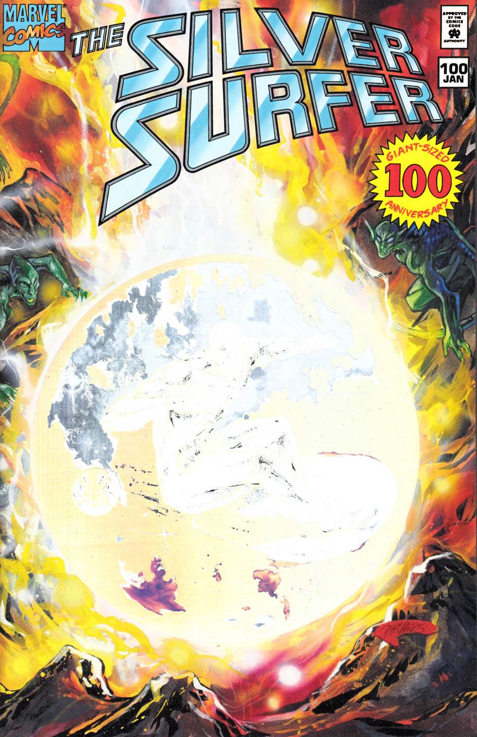 Silver Surfer #100 Very Fine (8.0) [Marvel Comic] LARGE