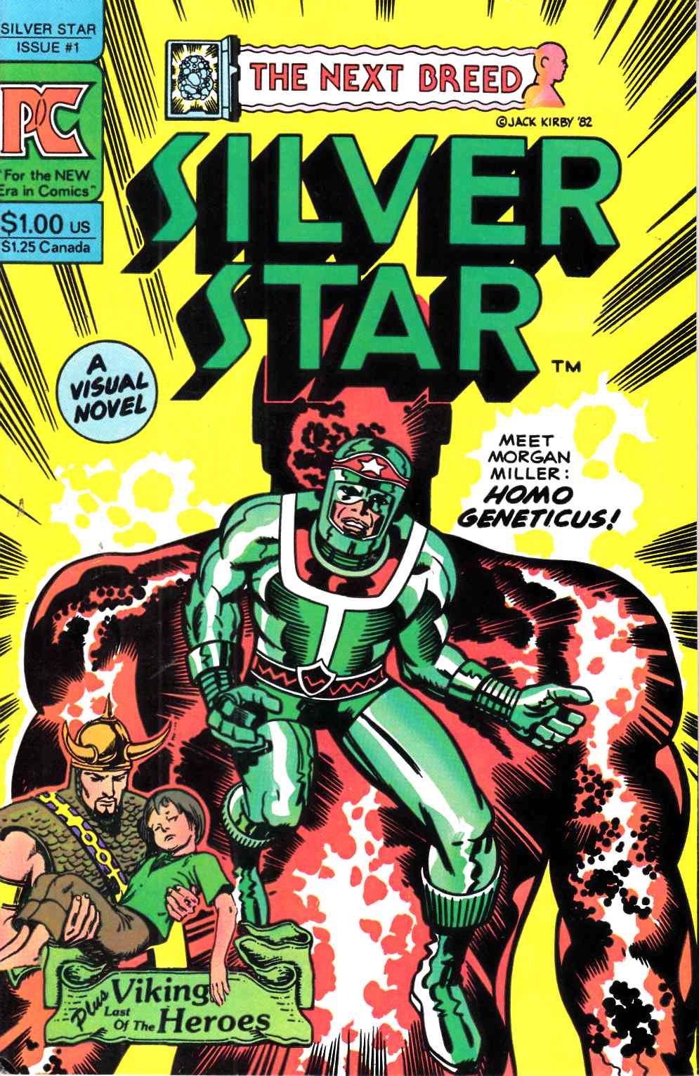 Silver Star #1 Very Fine Minus (7.5) [Pacific Comic] THUMBNAIL