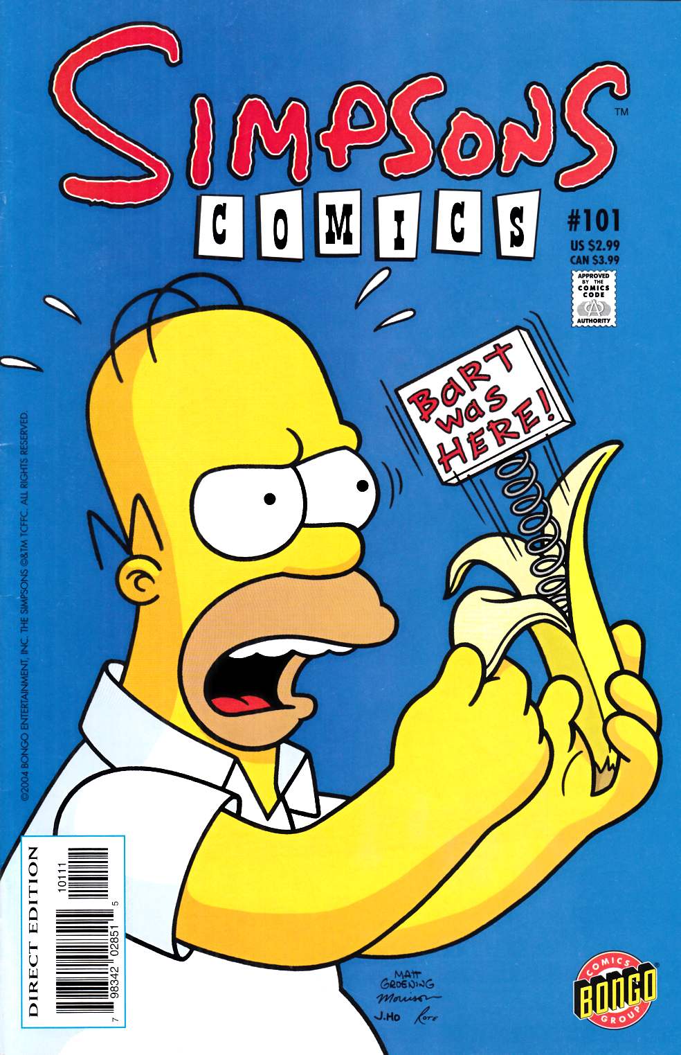 Simpsons Comics #101 Fine (6.0) [Bongo Comic] THUMBNAIL
