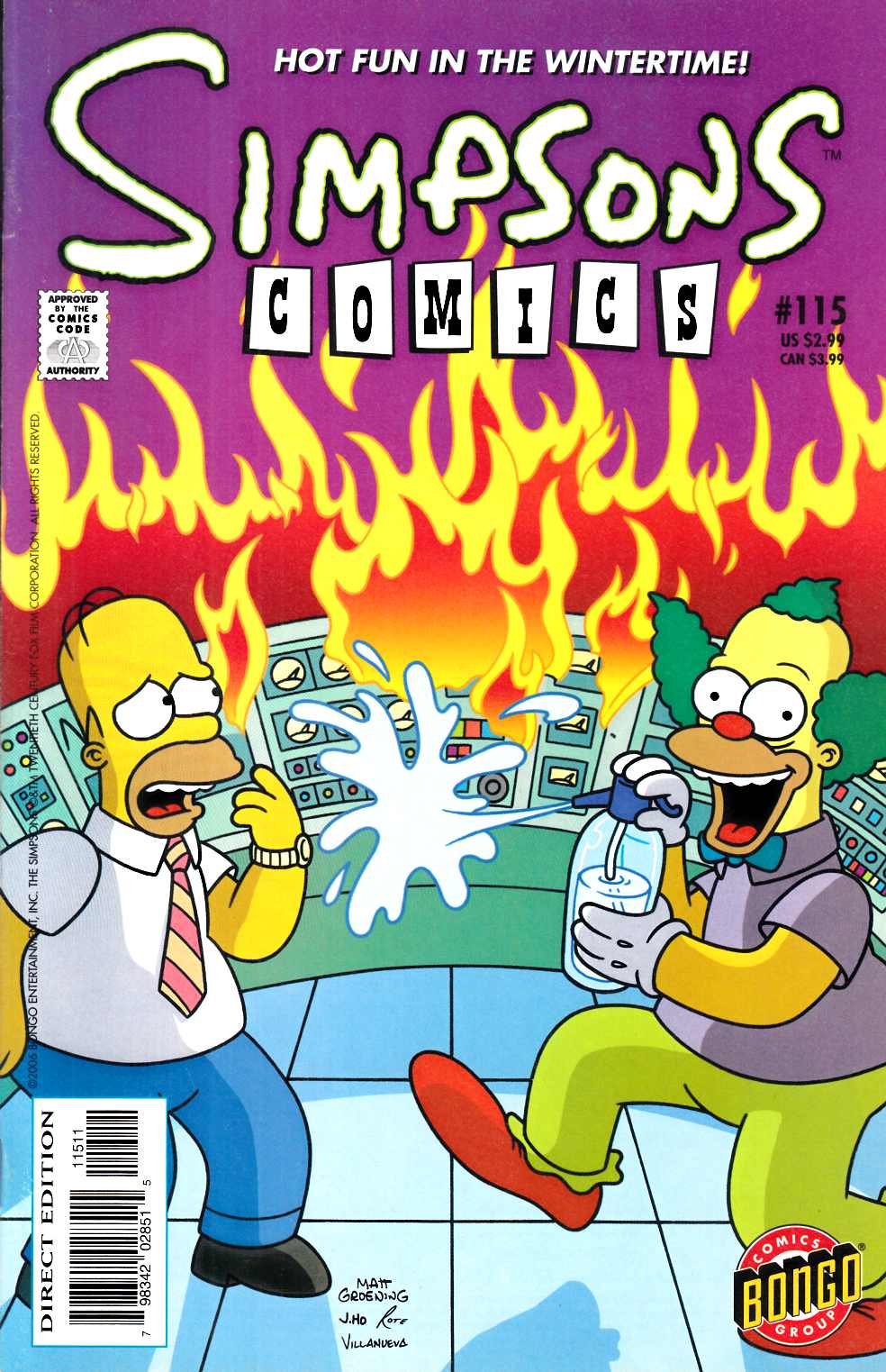 Simpsons Comics #115 Very Fine (8.0) [Bongo Comic] THUMBNAIL
