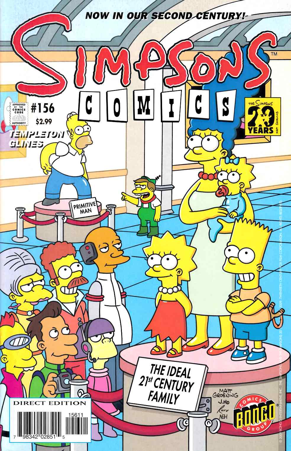 Simpsons Comics #156 Near Mint (9.4) [Bongo Comic] LARGE