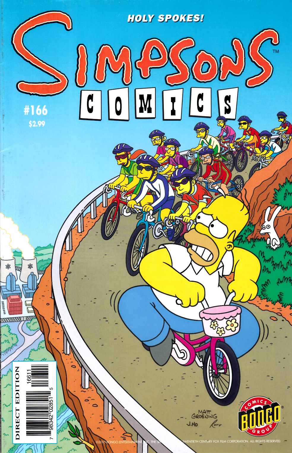 Simpsons Comics #166 Fine (6.0) [Bongo Comic] THUMBNAIL
