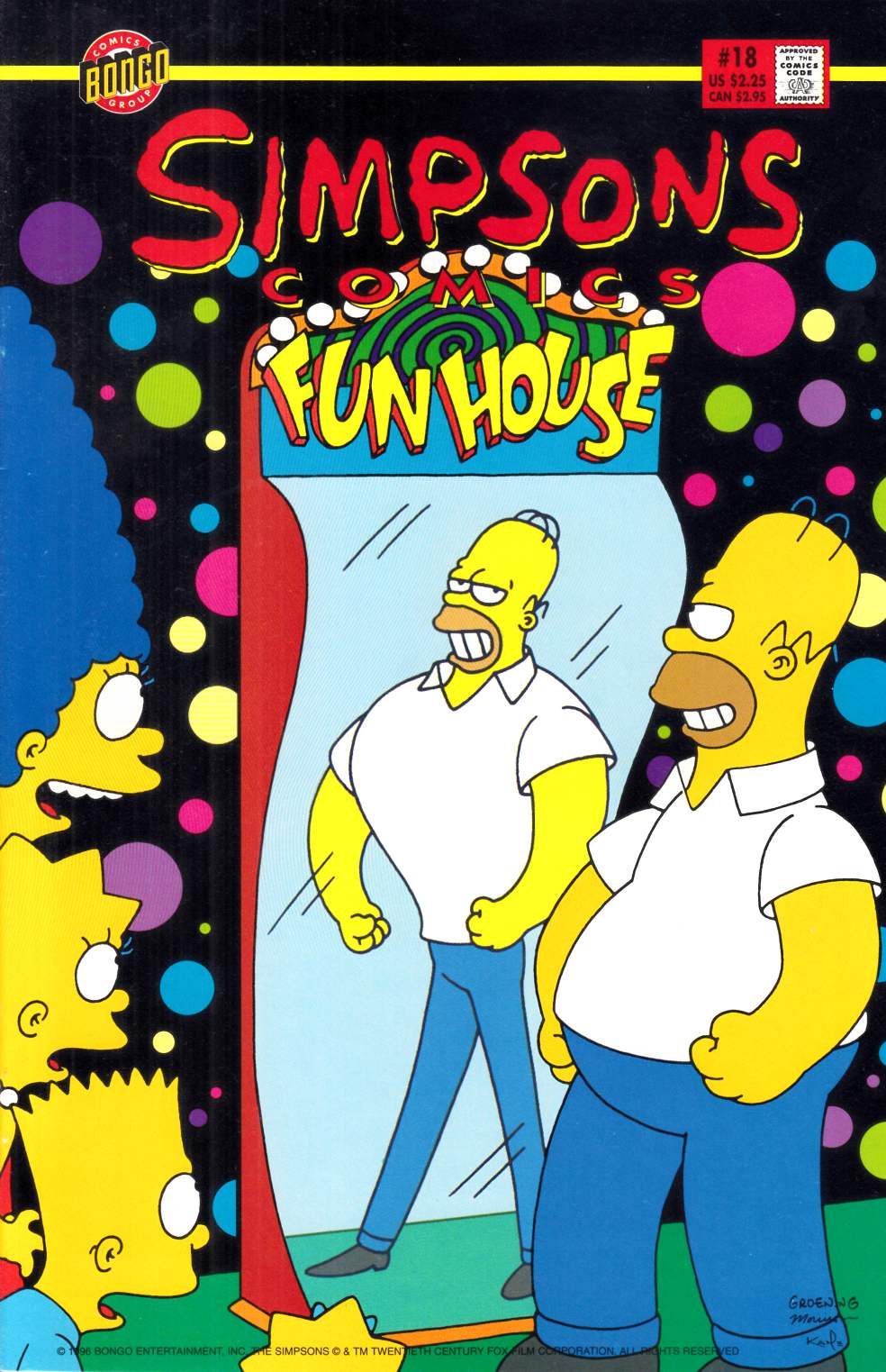 Simpsons Comics #18 Very Fine (8.0) [Bongo Comic] LARGE