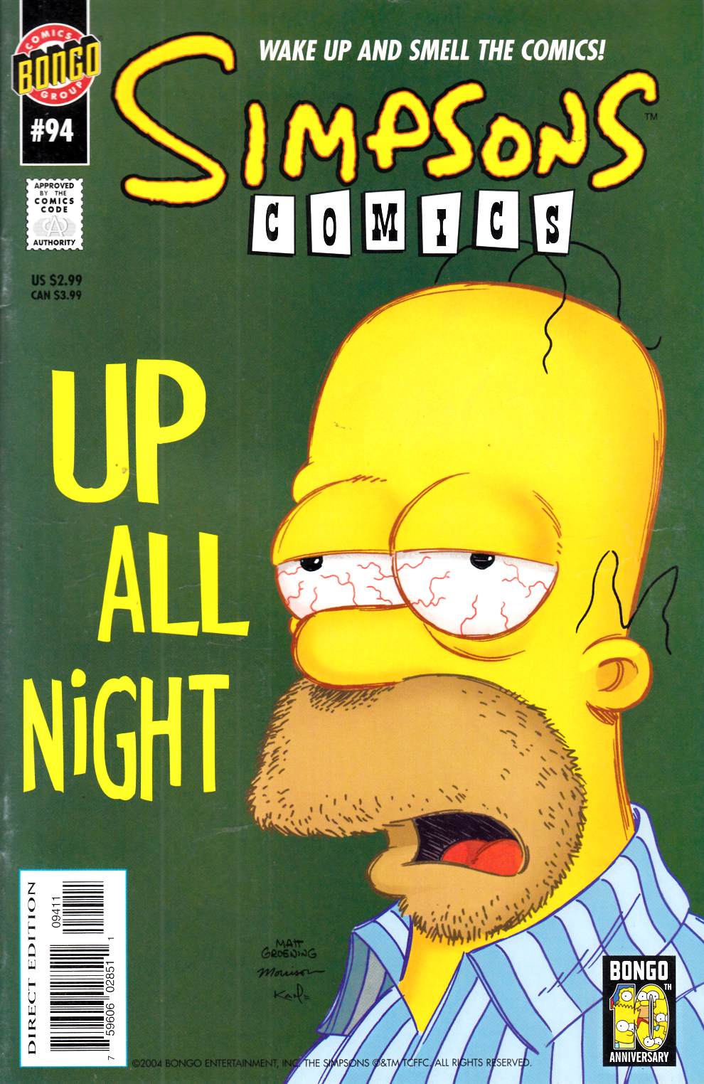 Simpsons Comics #94 Very Fine (8.0) [Bongo Comic] THUMBNAIL
