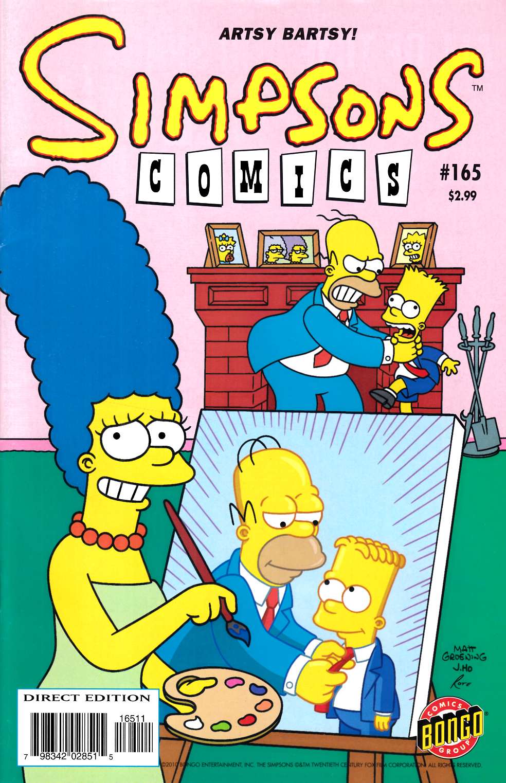 Simpsons Comics #165 Very Fine (8.0) [Bongo Comic] THUMBNAIL