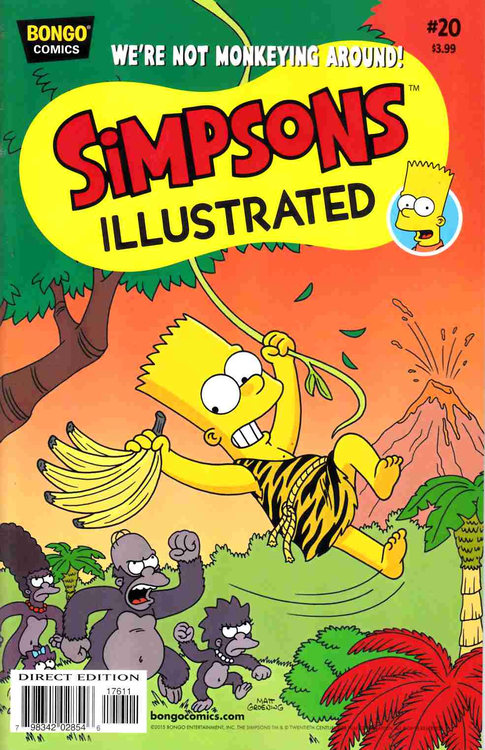 Simpsons Illustrated #20 [Bongo Comic] LARGE