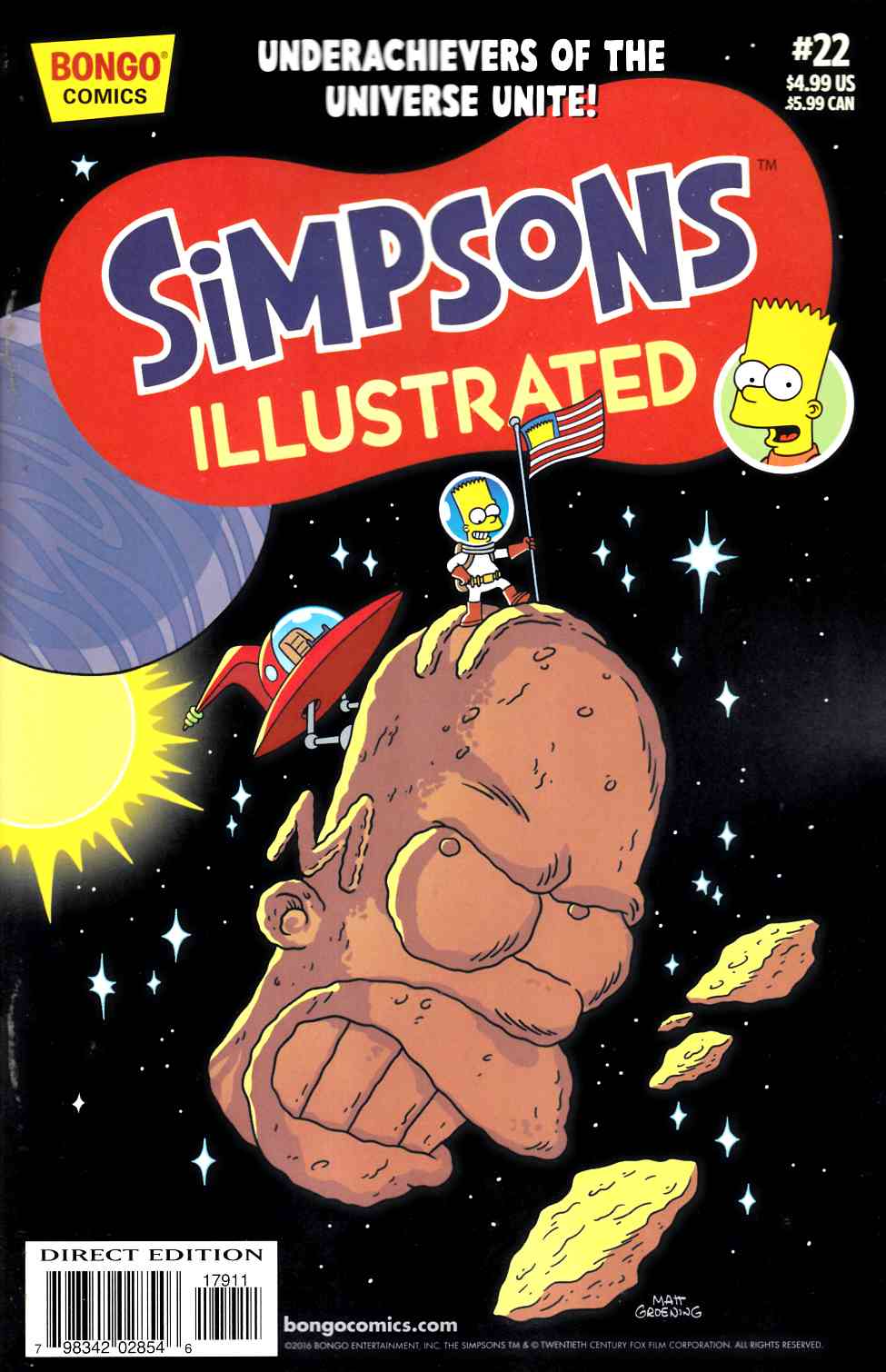 Simpsons Illustrated #22 [Bongo Comic] THUMBNAIL