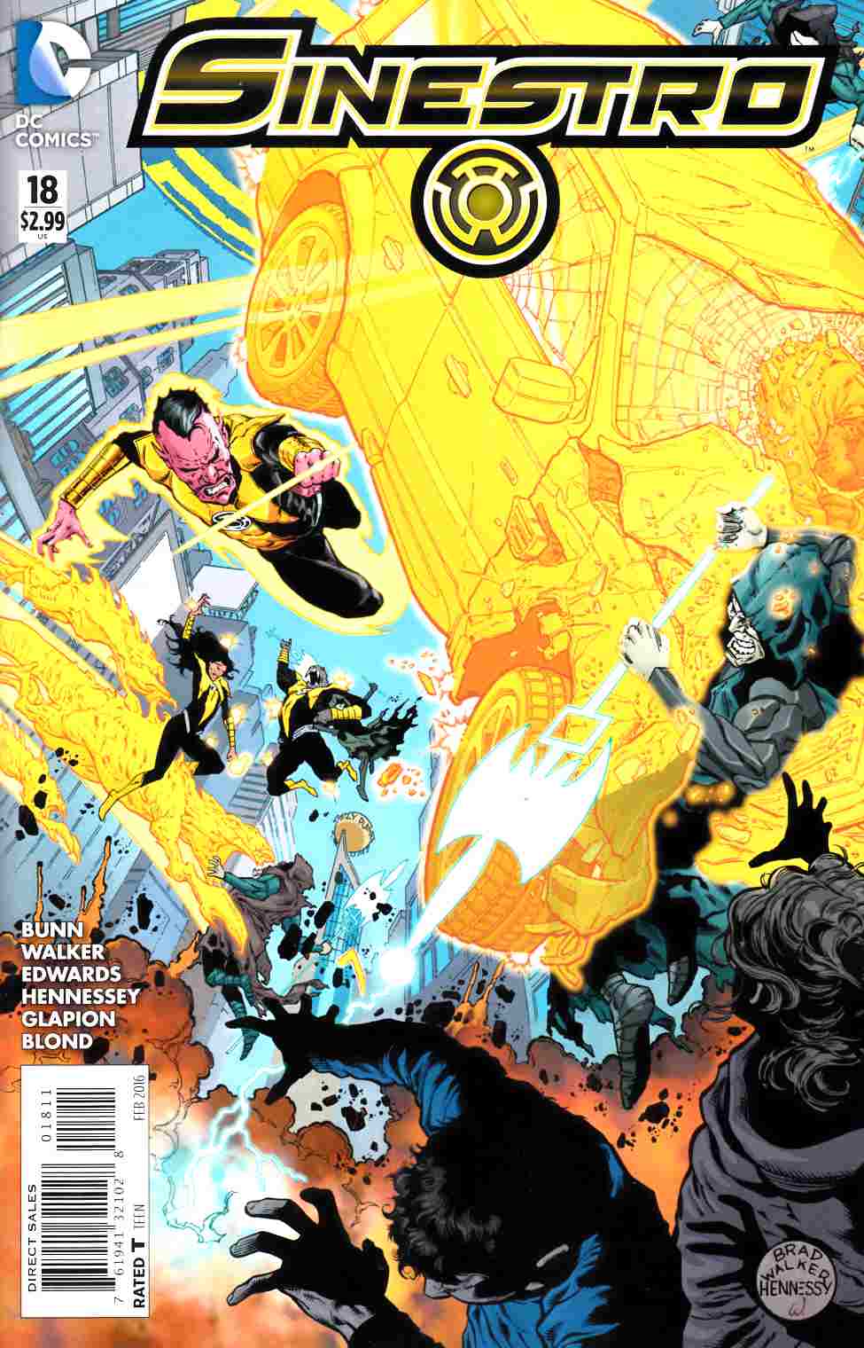 Sinestro #18 [DC Comic] LARGE