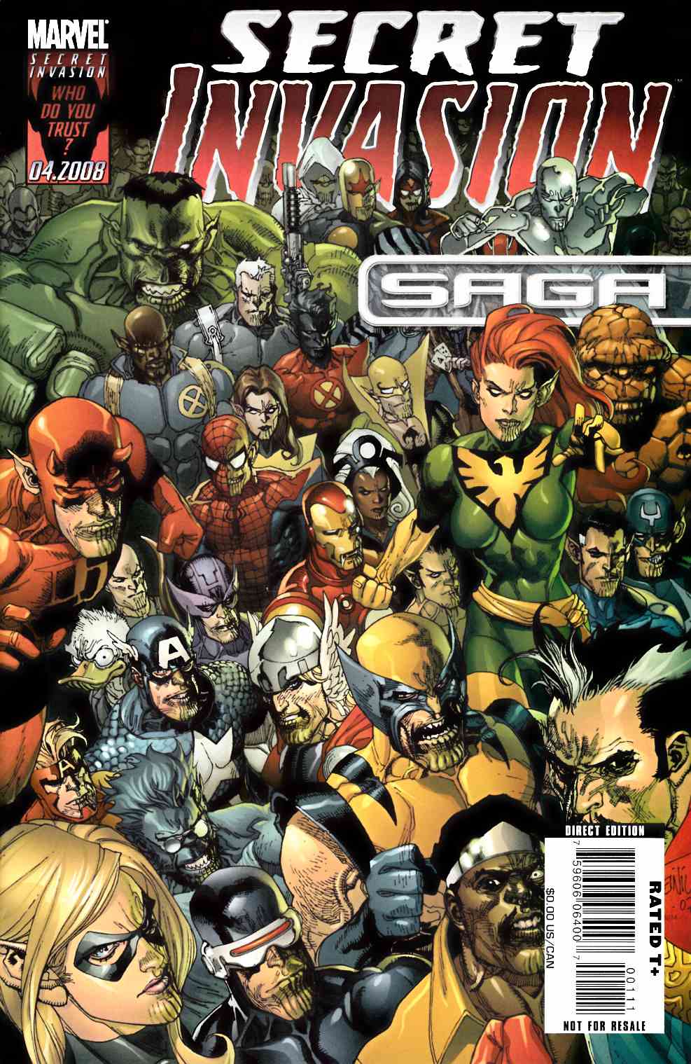 Secret Invasion Saga #0 Near Mint (9.4) [Marvel Comic] THUMBNAIL