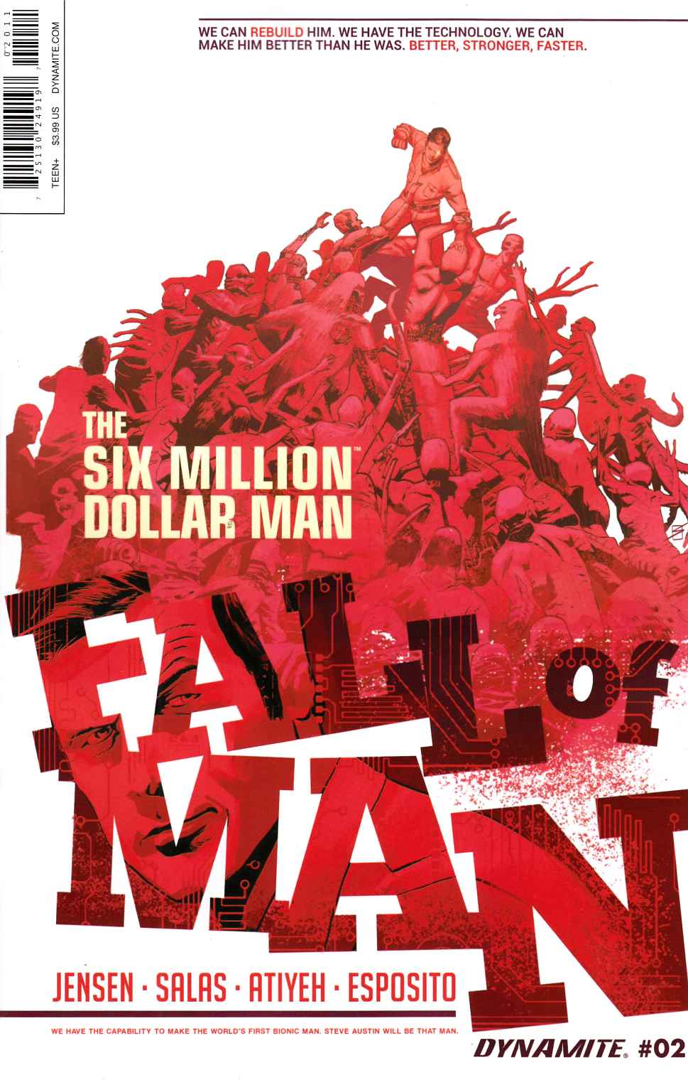 Six Million Dollar Man Fall 2 Dynamite Comic Dreamlandcomics Com   Six Million Dollar Man 23 