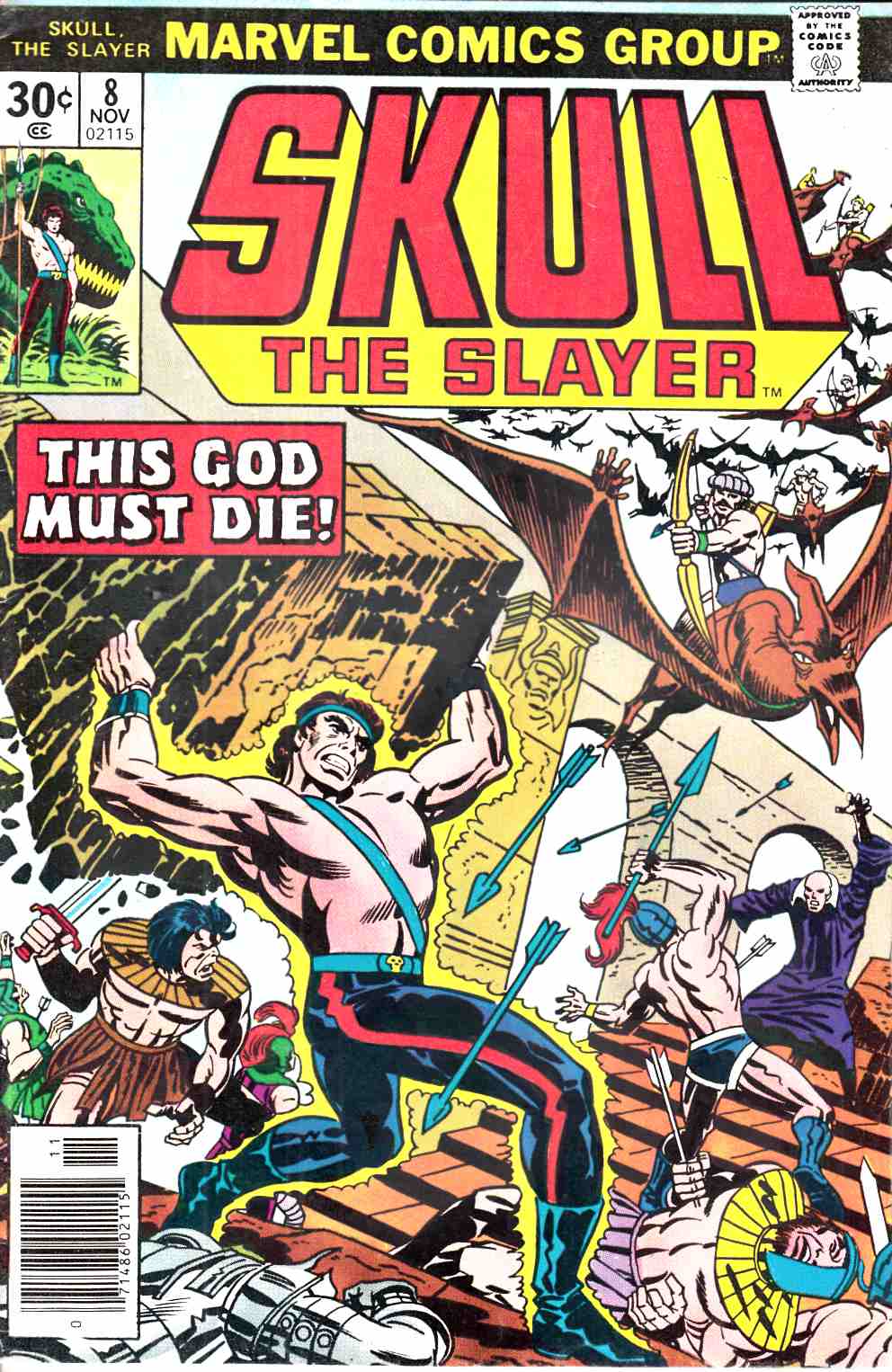 Skull the Slayer #8 Fine Minus (5.5) [Marvel Comic] THUMBNAIL