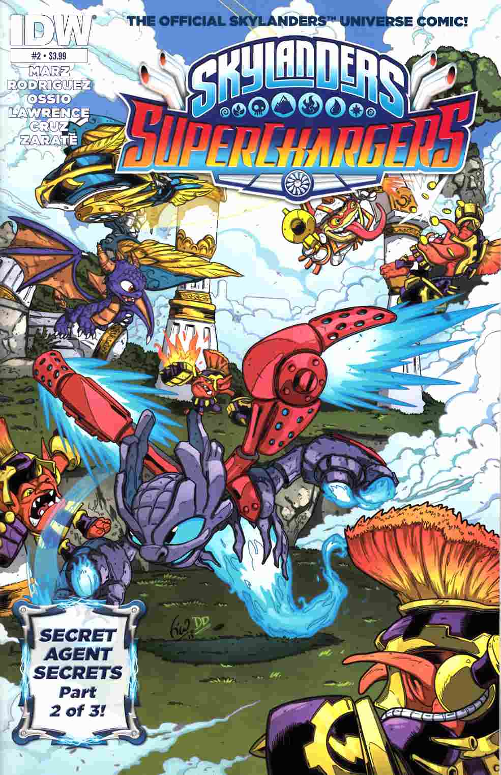 Skylanders Superchargers #2 [IDW Comic] THUMBNAIL