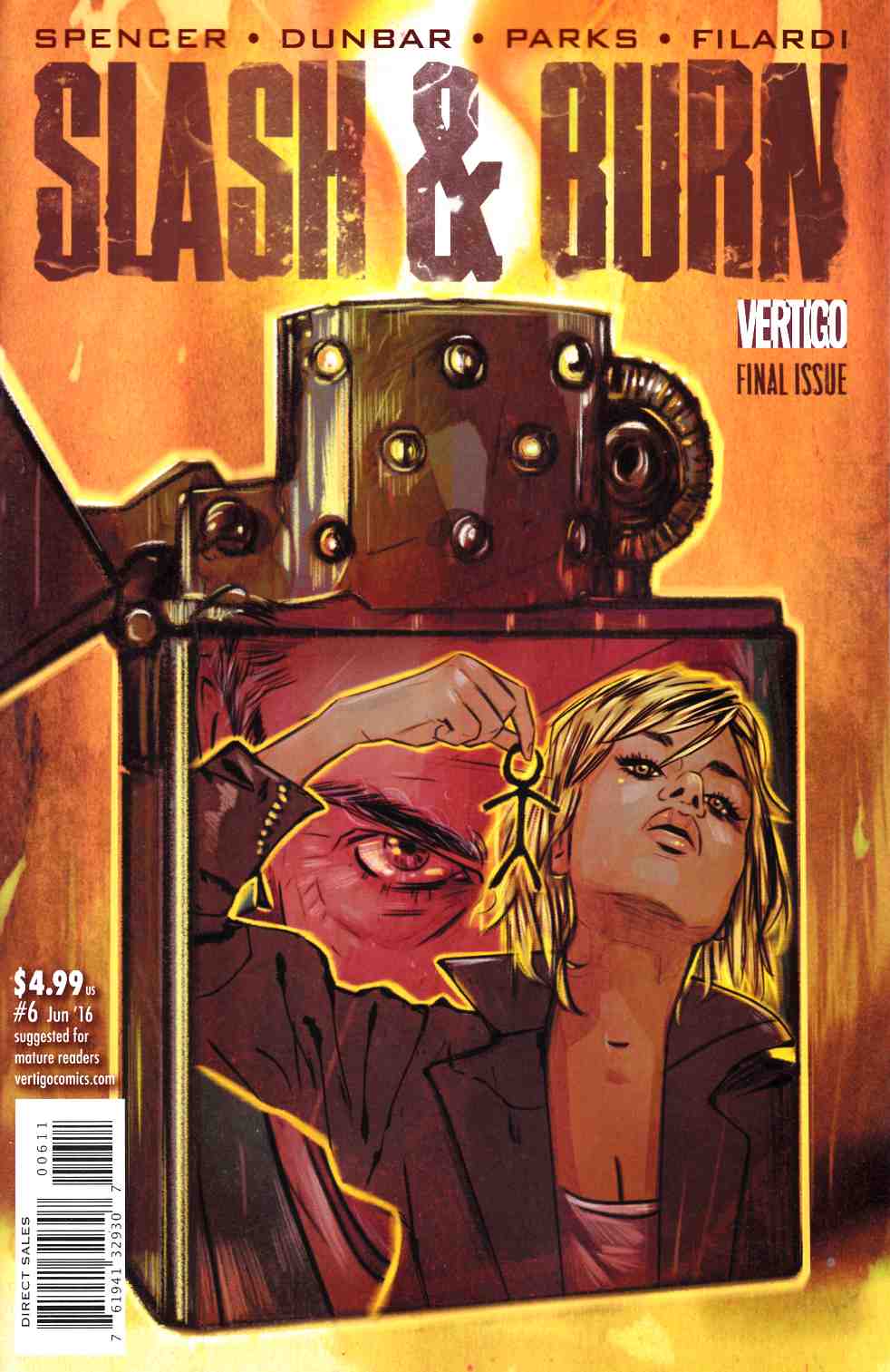 Slash & Burn #6 [DC Comic] THUMBNAIL