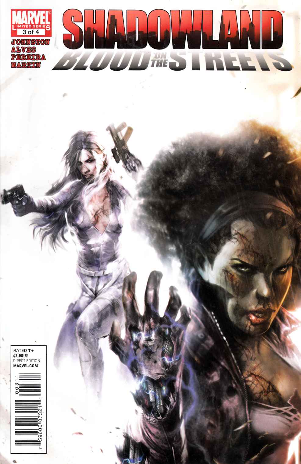 Shadowland Blood on the Streets #3 Very Fine (8.0) [Marvel Comic] THUMBNAIL