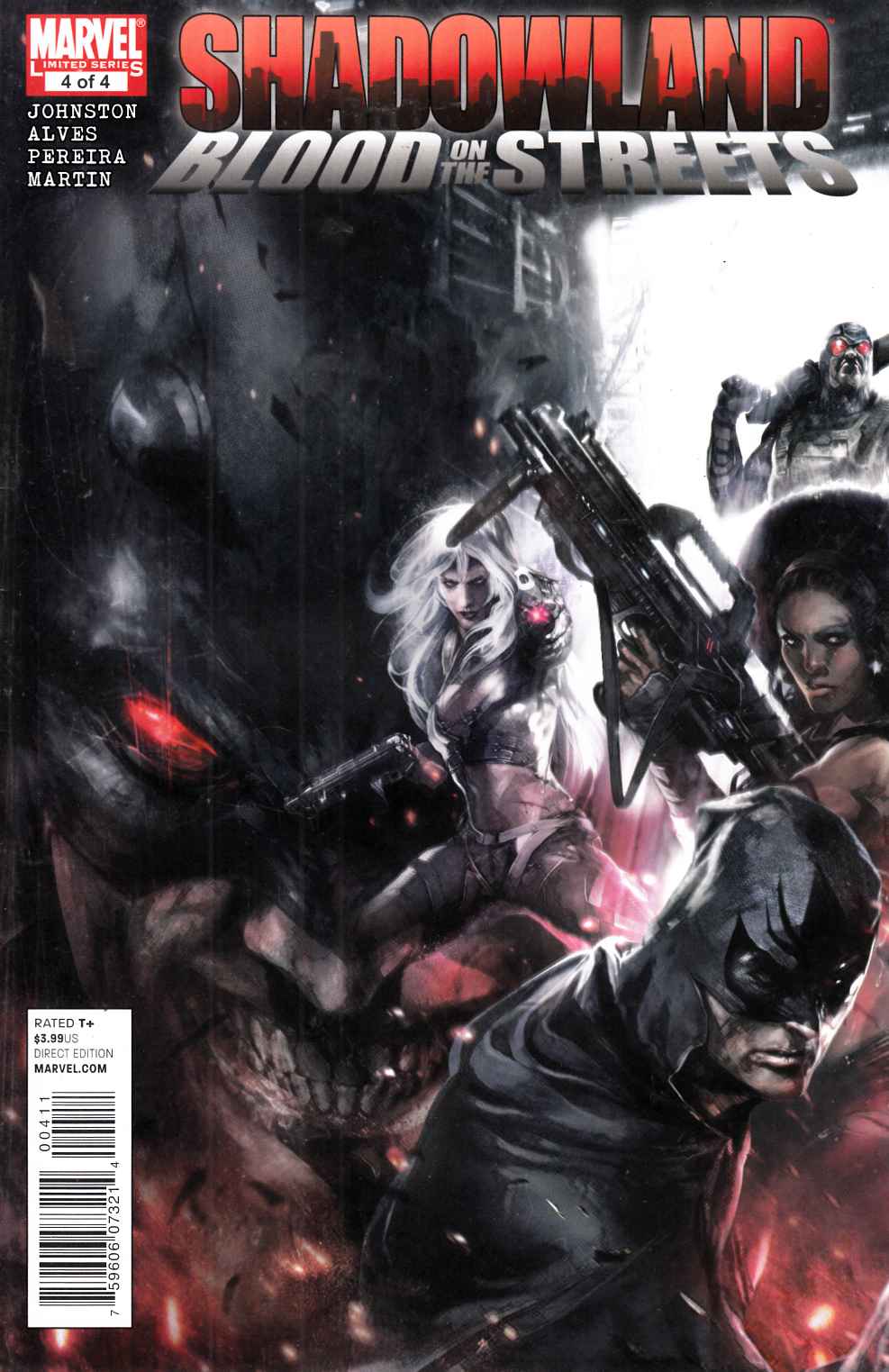 Shadowland Blood on the Streets #4 Very Fine (8.0) [Marvel Comic] THUMBNAIL