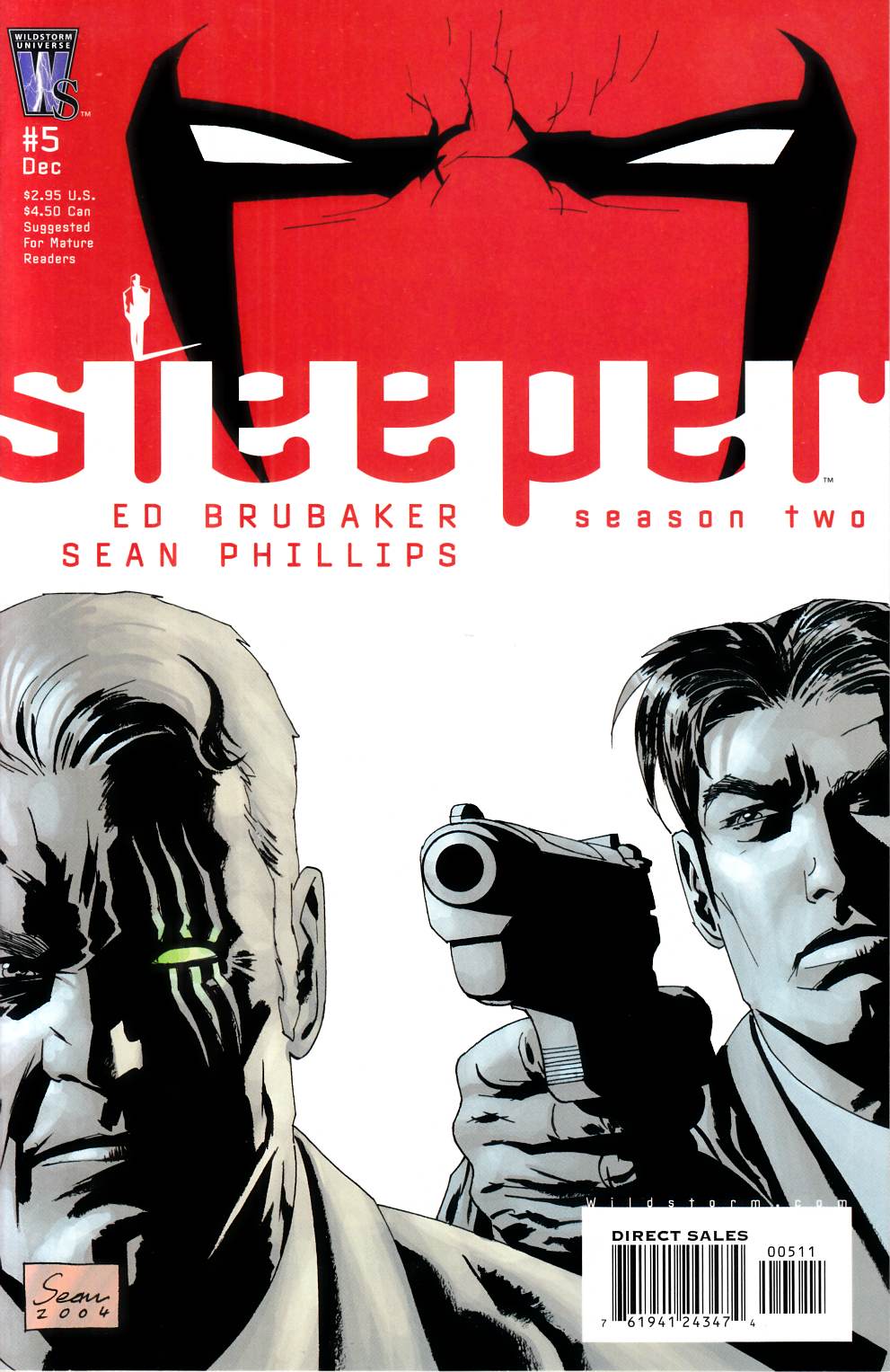 Sleeper Season Two #5 Near Mint (9.4) [DC Comic] THUMBNAIL
