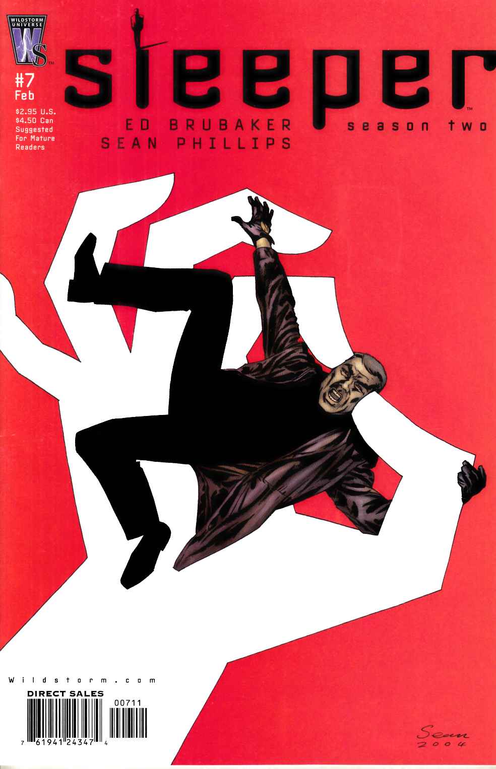 Sleeper Season Two #7 Near Mint (9.4) [DC Comic] THUMBNAIL