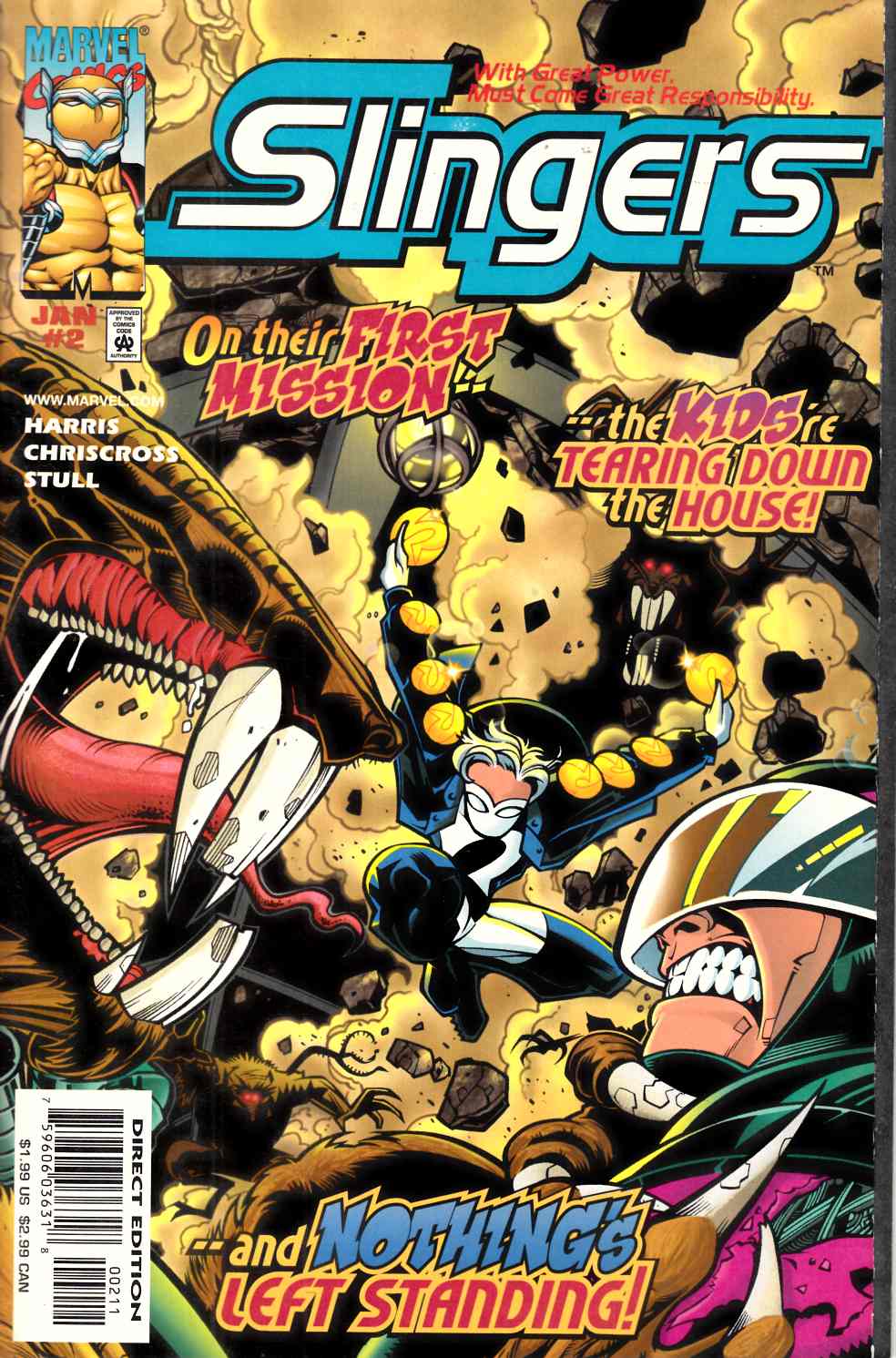 Slingers #2 Cover A Near Mint (9.4) [Marvel Comic] THUMBNAIL