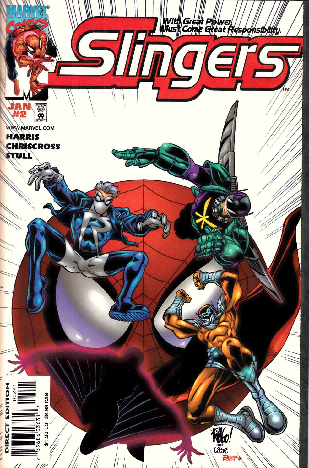 Slingers #2 Cover B Fine (6.0) [Marvel Comic] THUMBNAIL